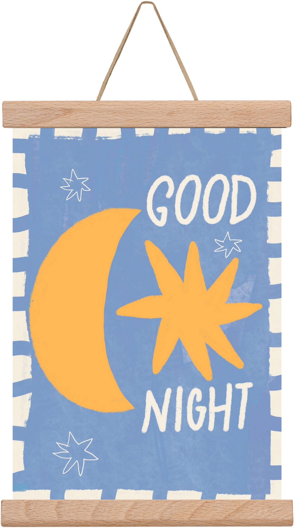 Good Night , 20x30 cm (20x30 cm), Tölgy akasztó