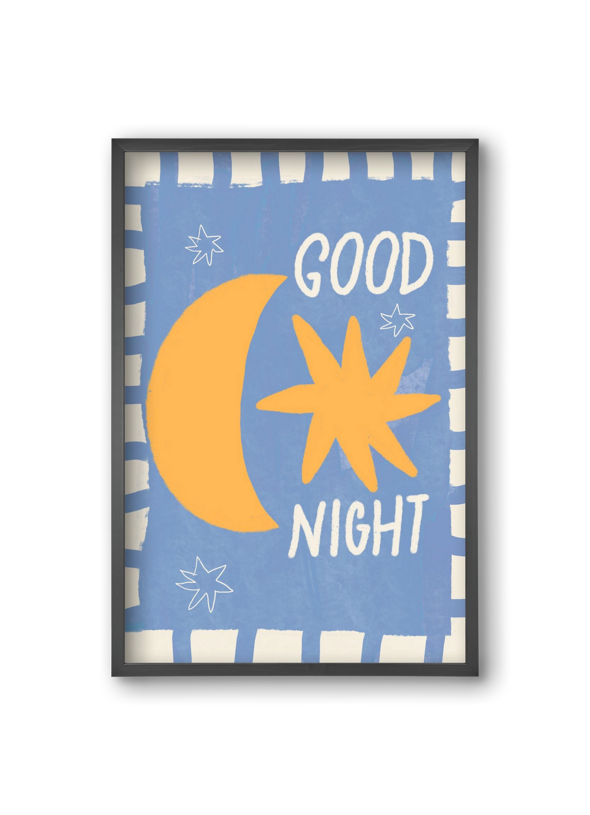 Good Night , 20x30 cm (20x30 cm), Fekete keret