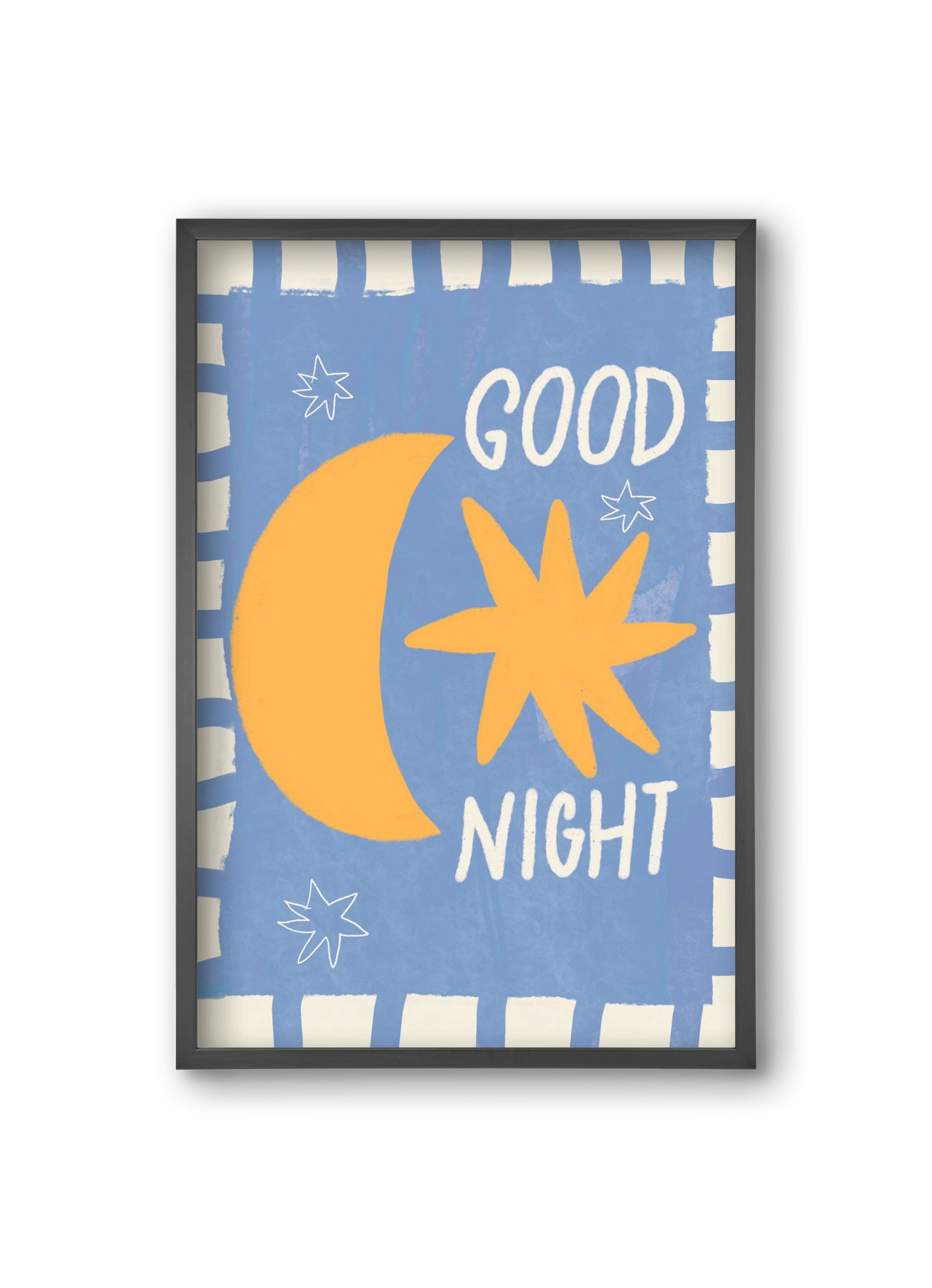 Good Night , 20x30 cm (20x30 cm), Fekete keret