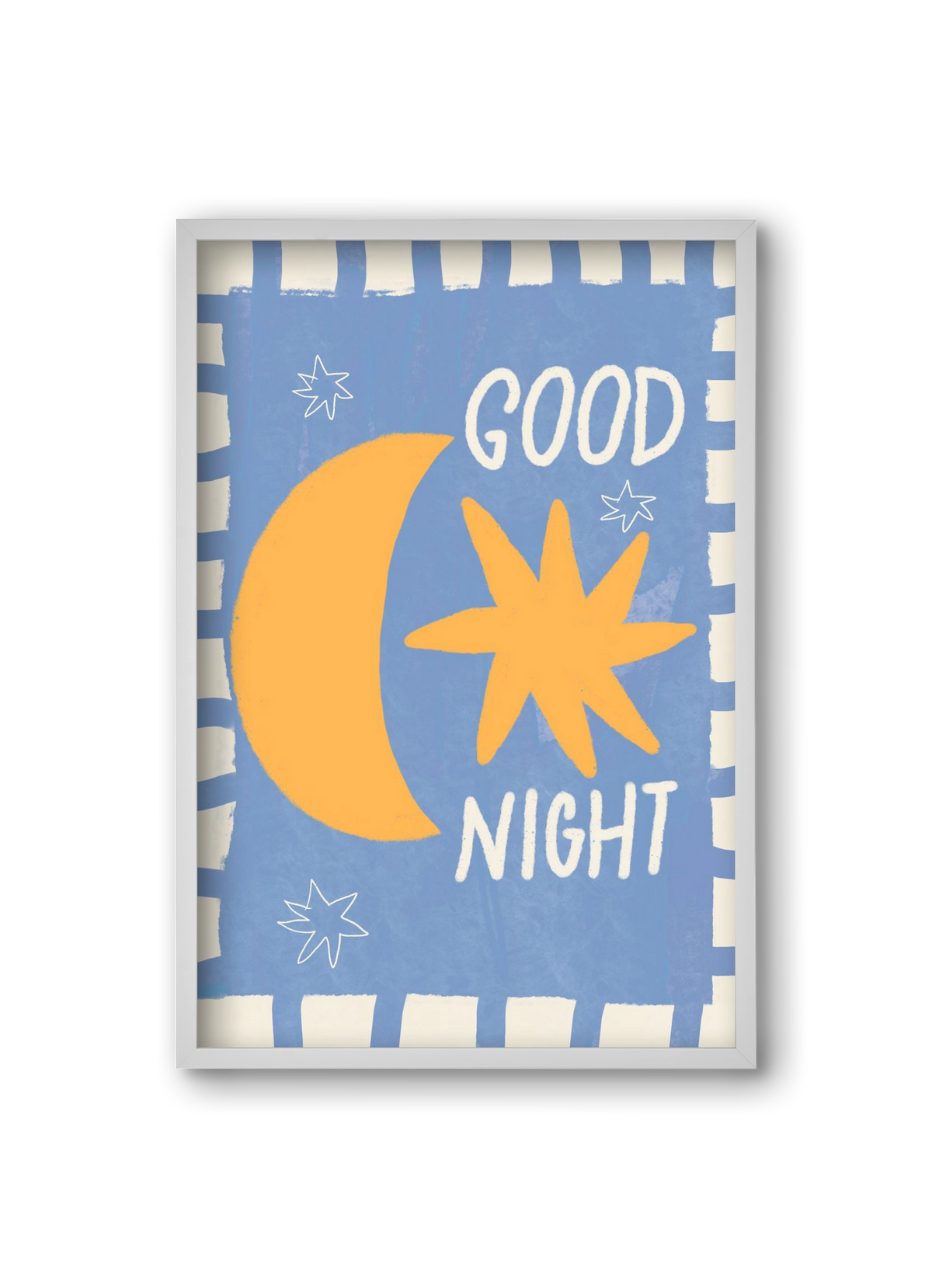 Good Night , 20x30 cm (20x30 cm), Fehér keret