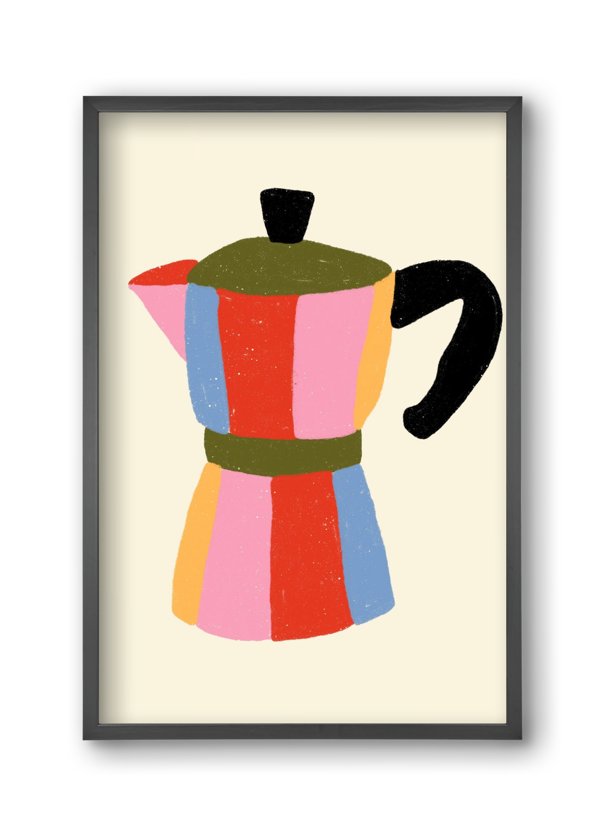 Moka Pot, 30x45 cm (30x45 cm), Fekete keret