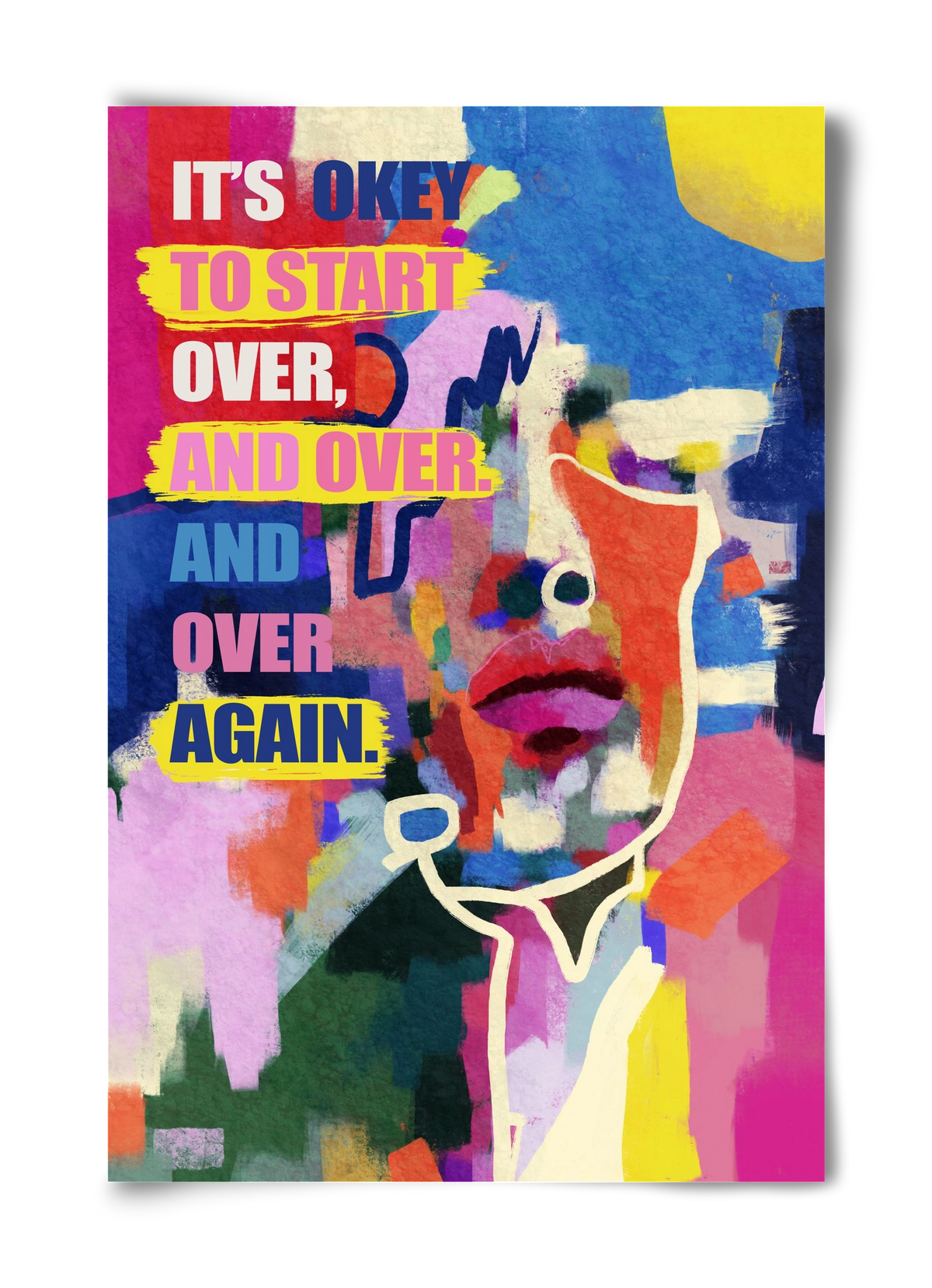 Starting over, 40x60 cm, Keret nélkül