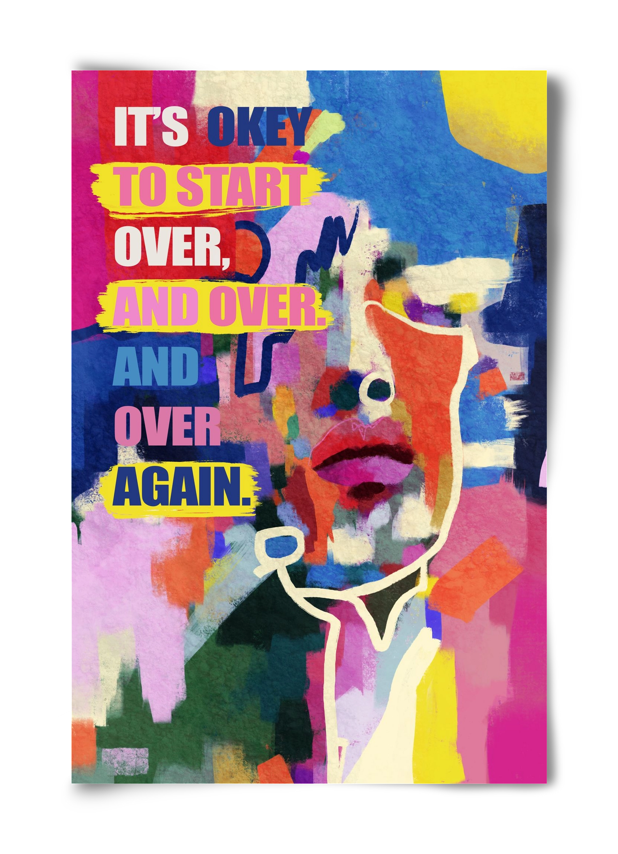 Starting over, 40x60 cm, Keret nélkül