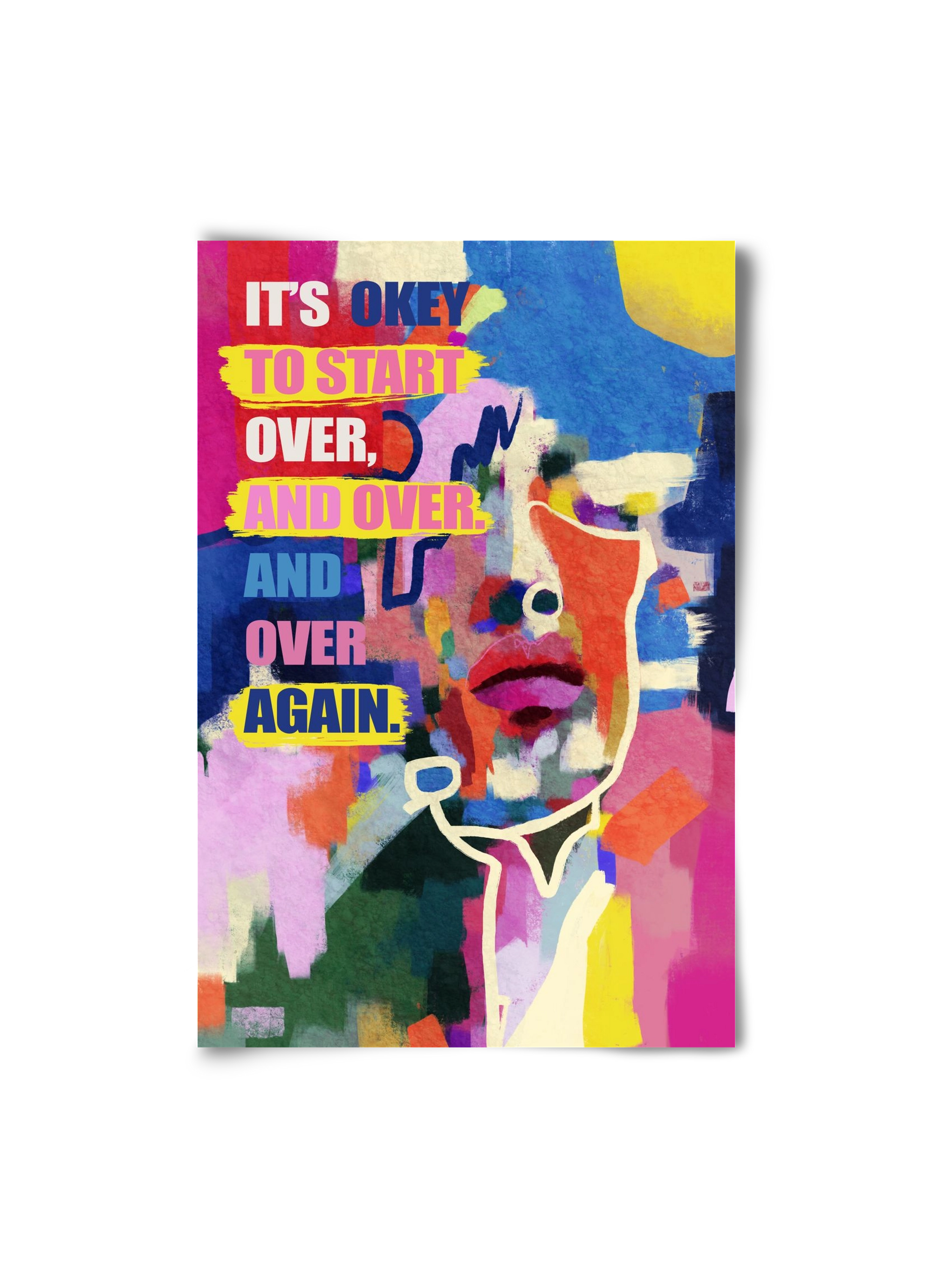 Starting over, 20x30 cm, Keret nélkül