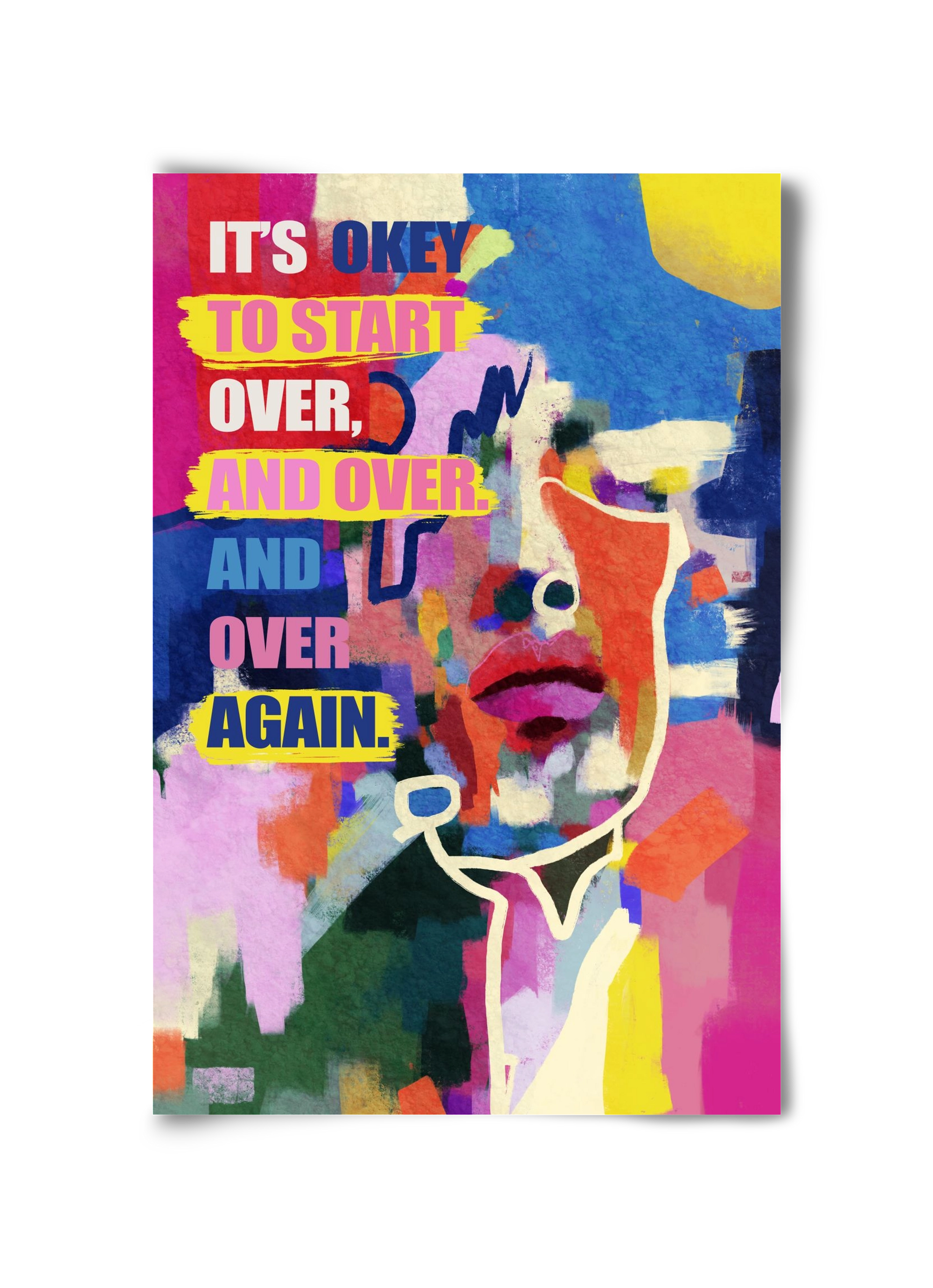 Starting over, 30x45 cm, Keret nélkül