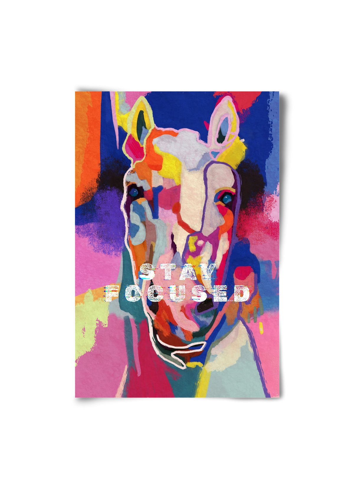 Stay focused, 20x30 cm, Keret nélkül