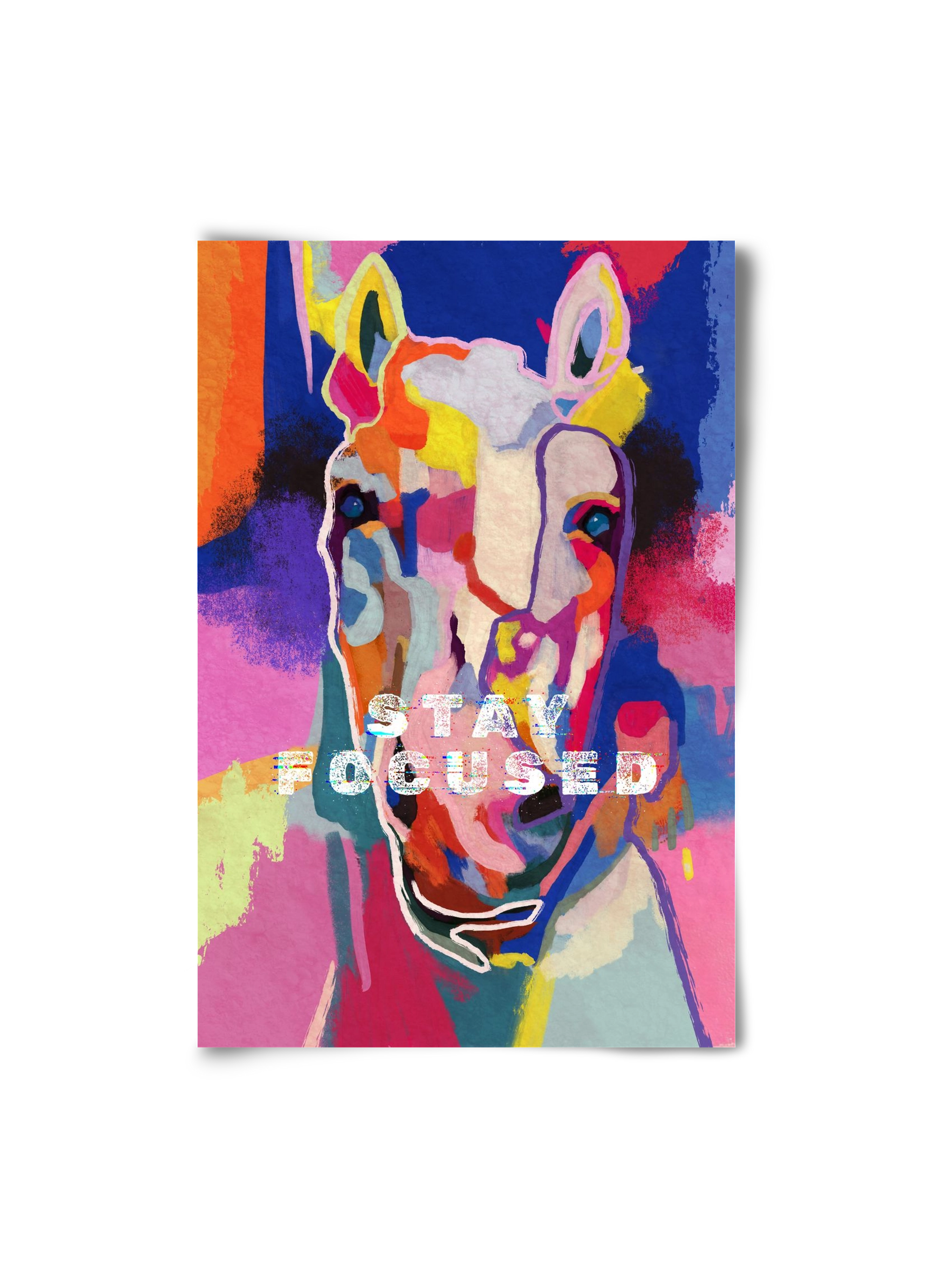 Stay focused, 20x30 cm, Keret nélkül