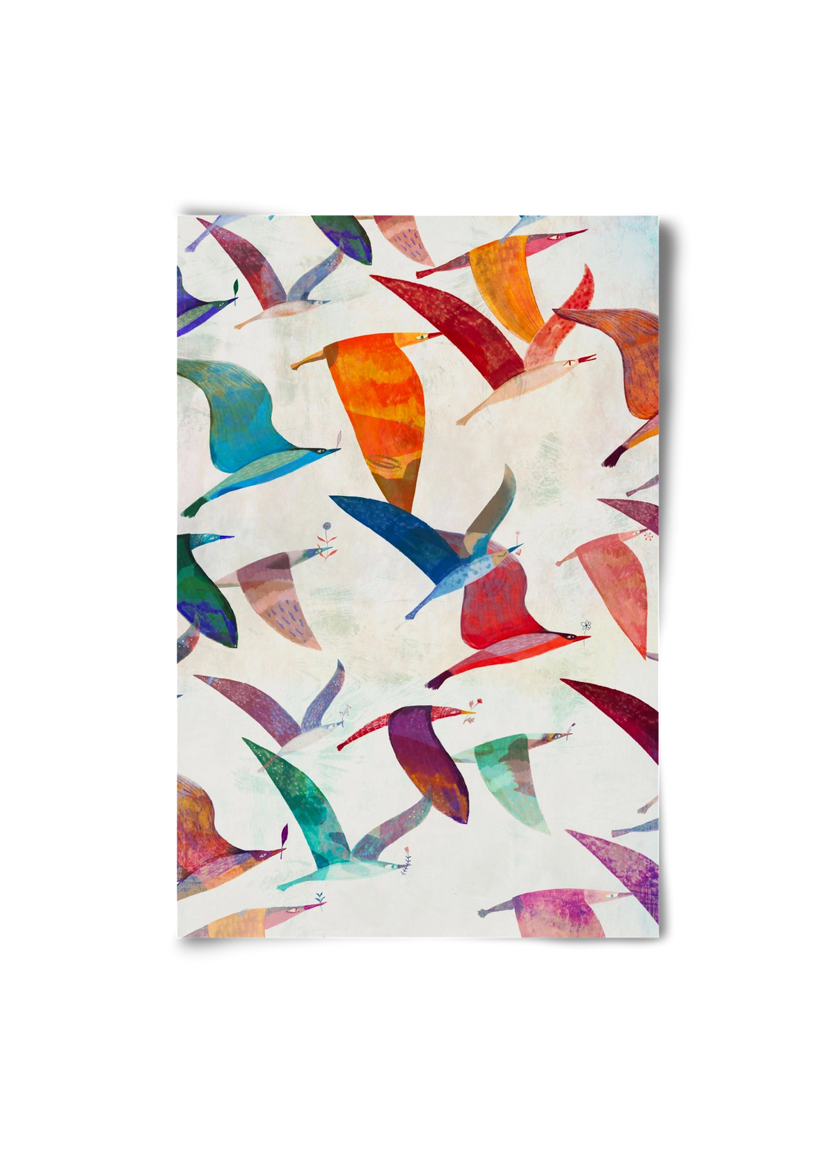 Reménymadarak, 20x30 cm, Keret nélkül