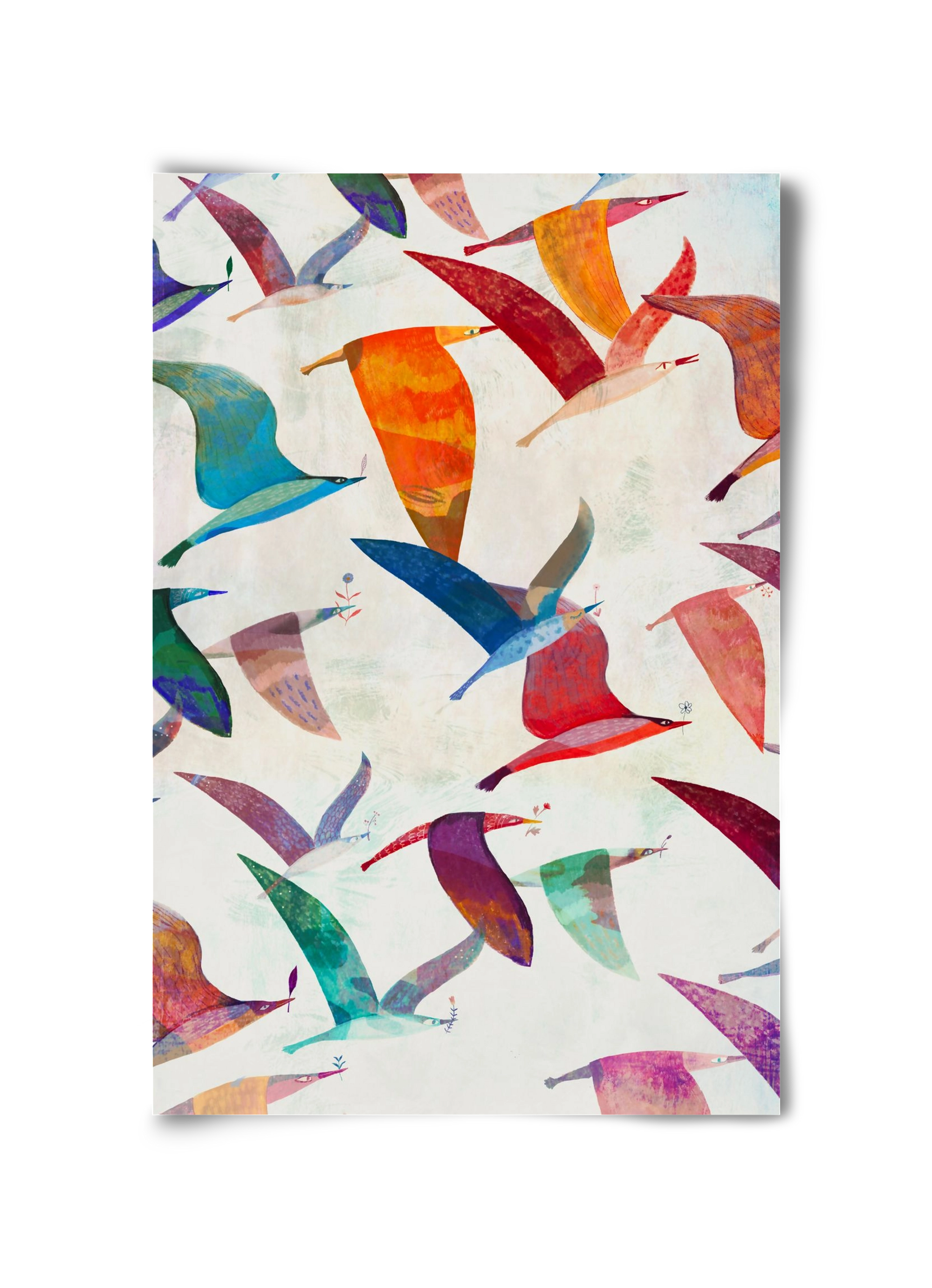 Reménymadarak, 30x45 cm, Keret nélkül