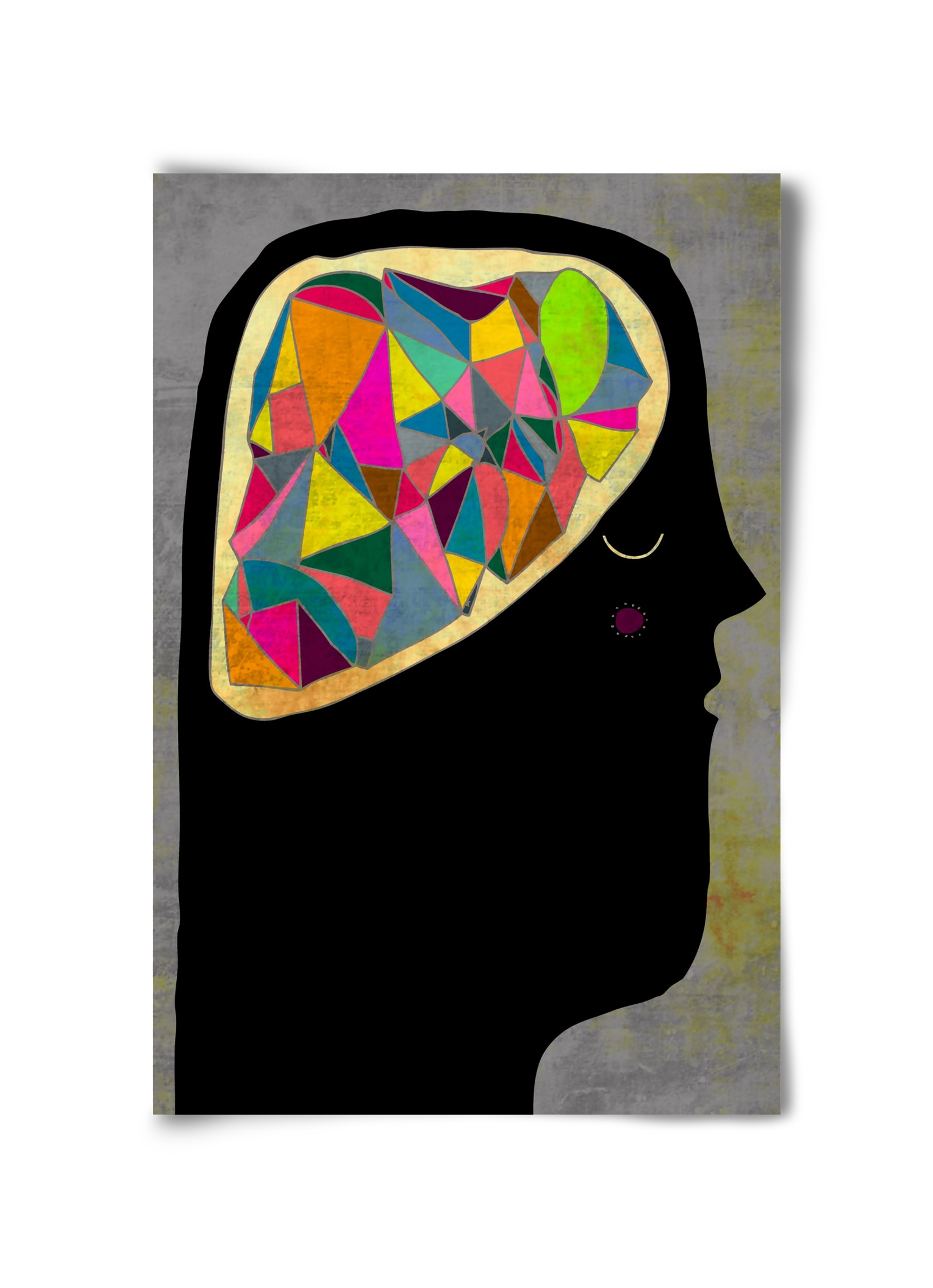 Agy, 30x45 cm, Keret nélkül