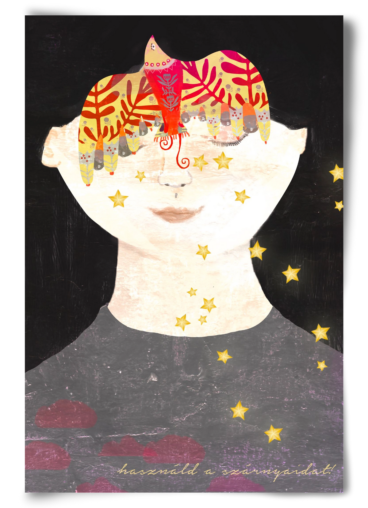 Használd a szárnyaidat!, 60x90 cm, Keret nélkül