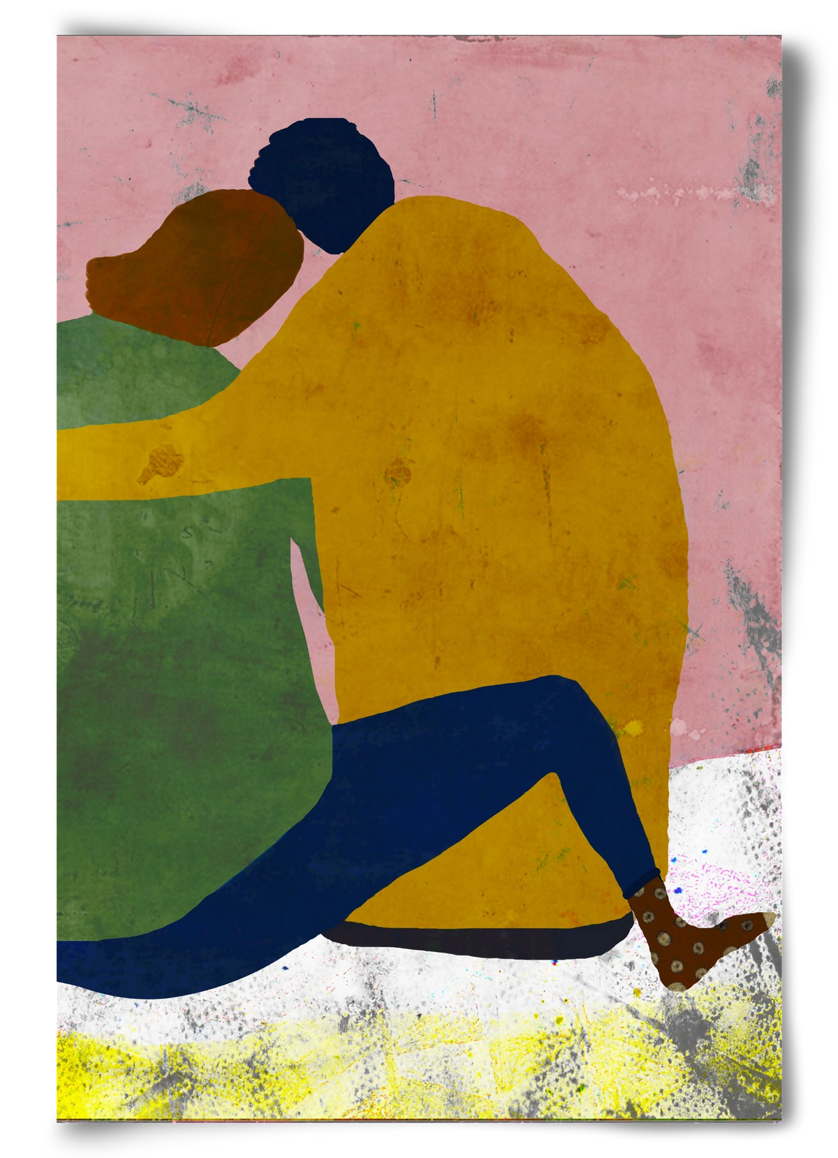 Együtt, 60x90 cm, Keret nélkül