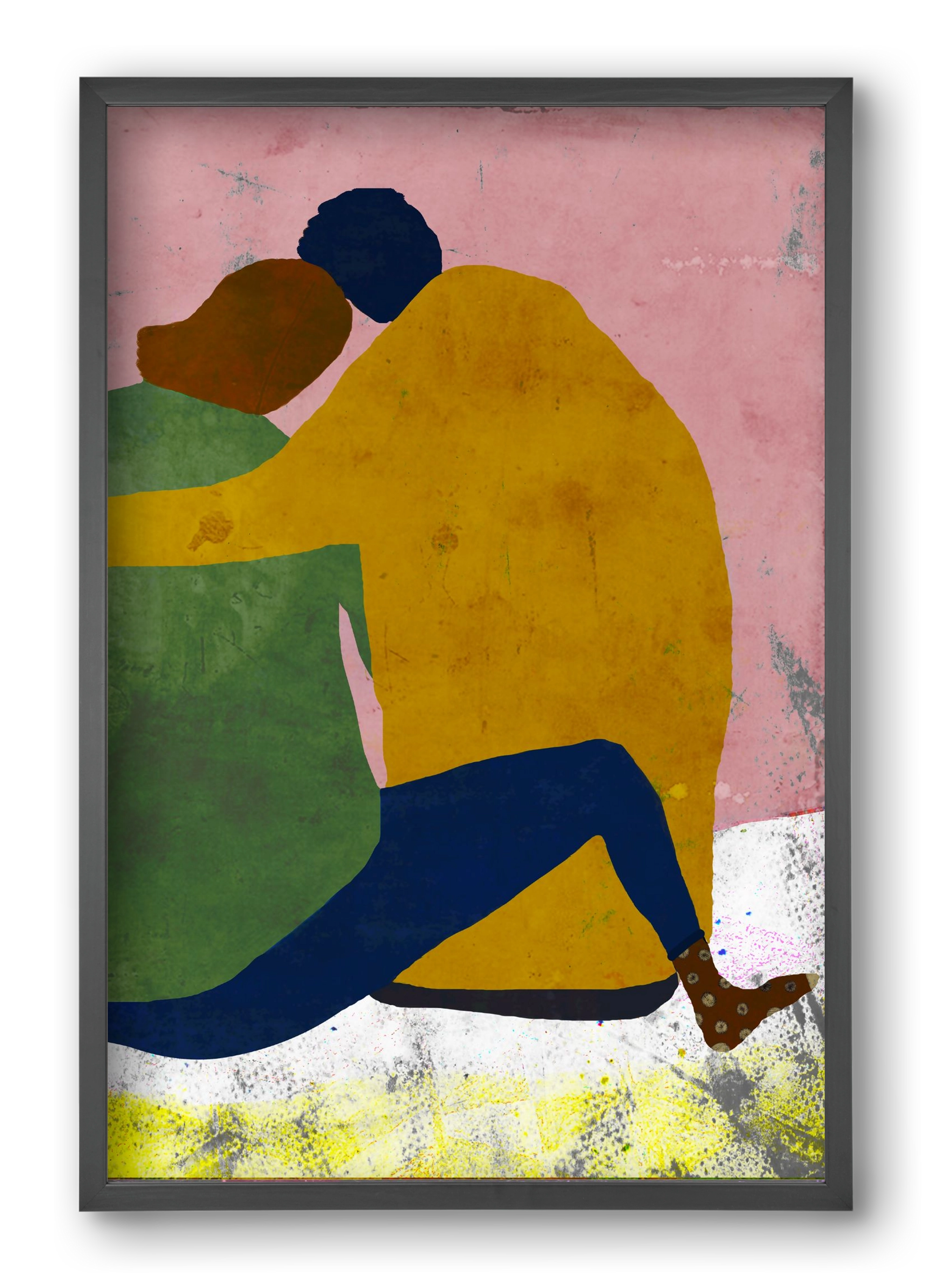 Együtt, 40x60 cm (40x60 cm), Fekete keret