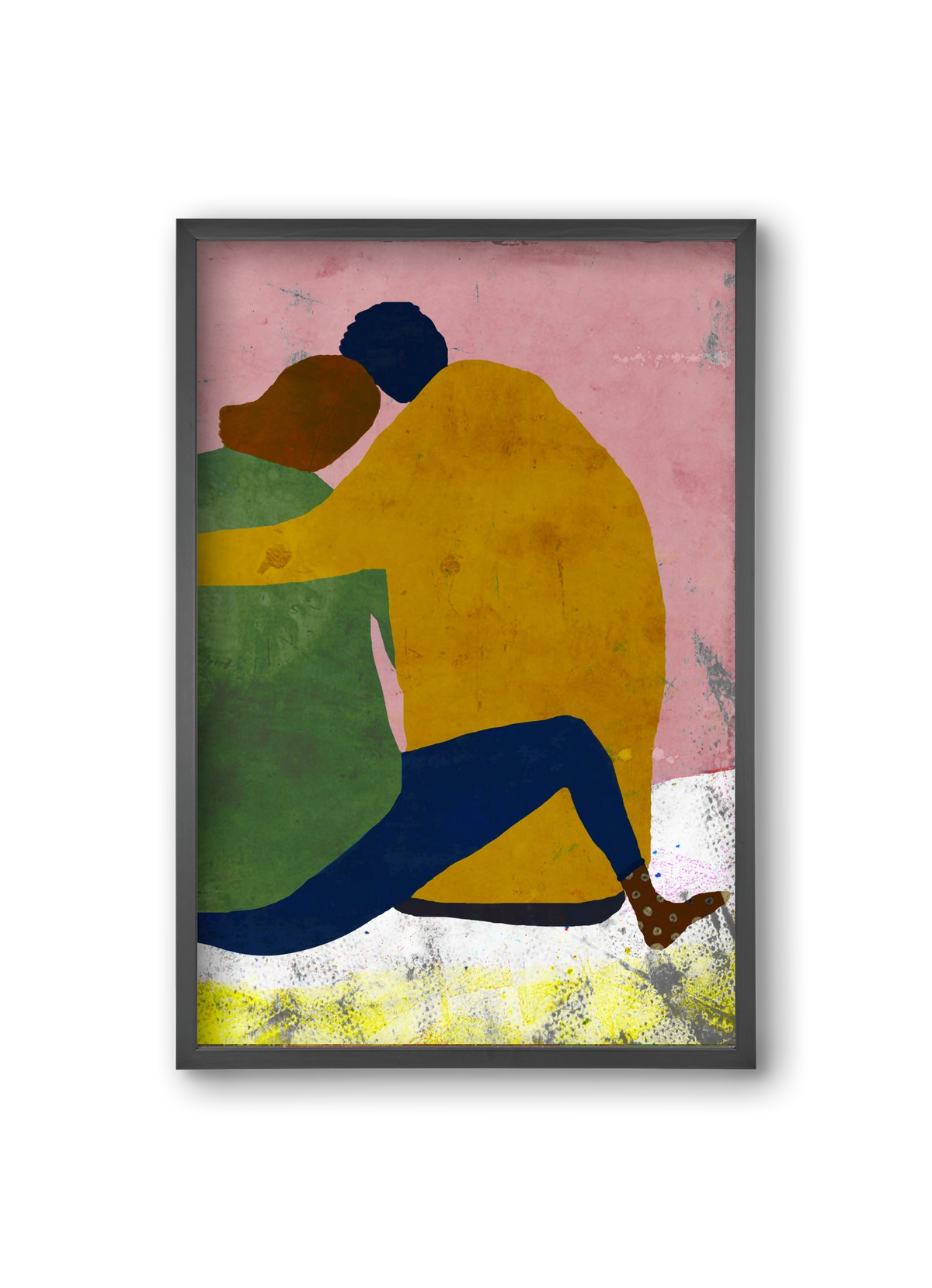 Együtt, 20x30 cm (20x30 cm), Fekete keret