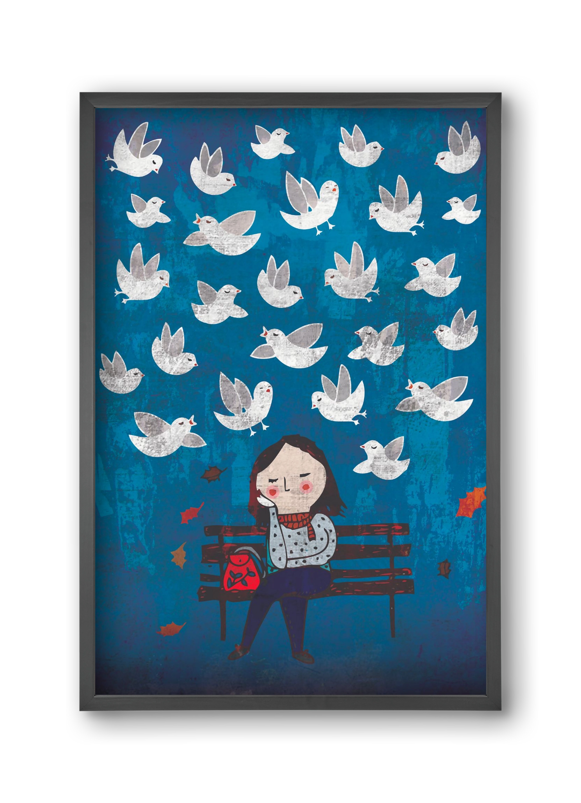 Vedd észre a csodákat!, 30x45 cm (30x45 cm), Fekete keret