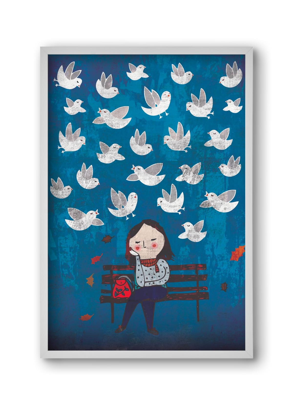 Vedd észre a csodákat!, 30x45 cm (30x45 cm), Fehér keret