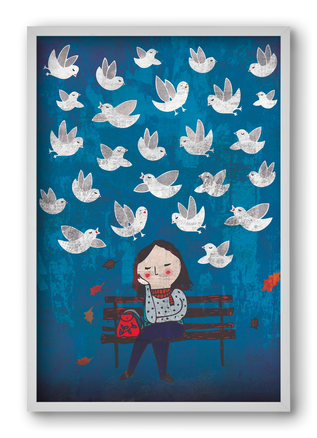 Vedd észre a csodákat!, 40x60 cm (40x60 cm), Fehér keret