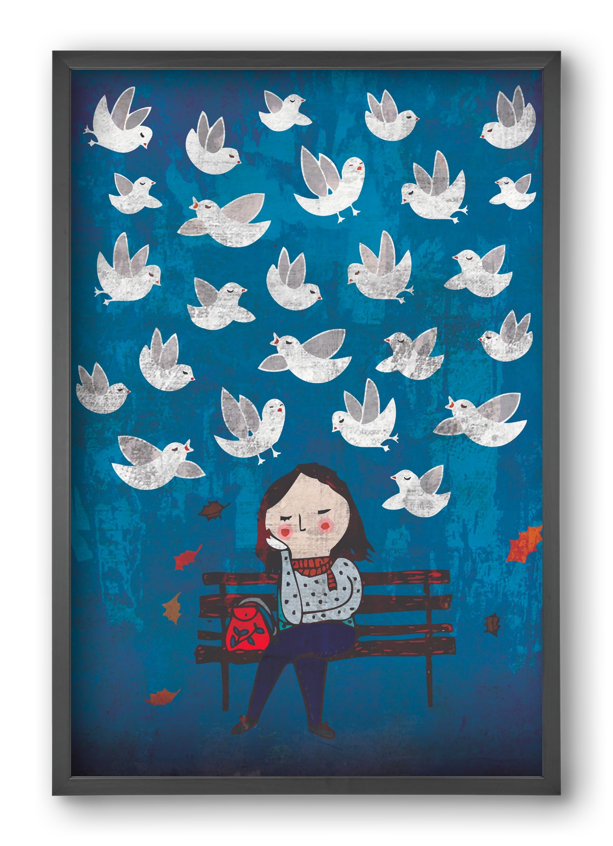 Vedd észre a csodákat!, 40x60 cm (40x60 cm), Fekete keret