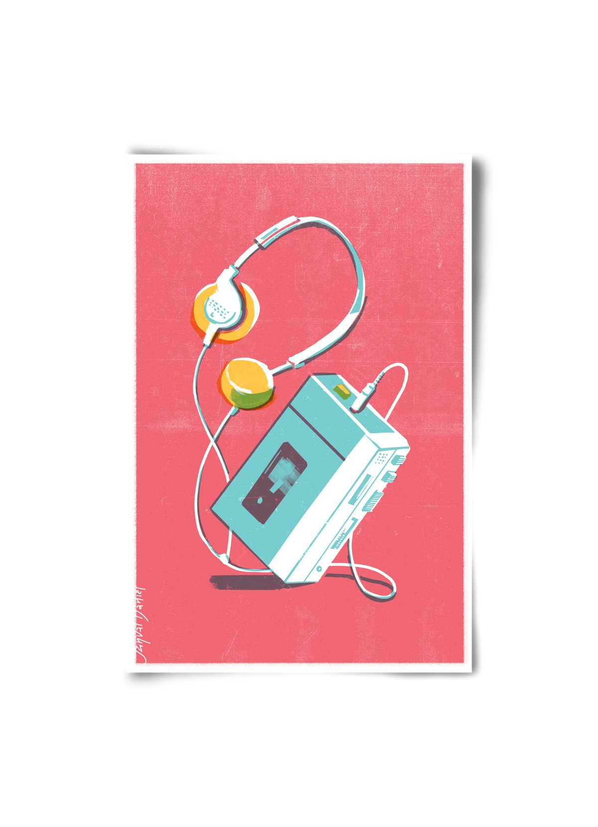 Walkman, 20x30 cm, Keret nélkül