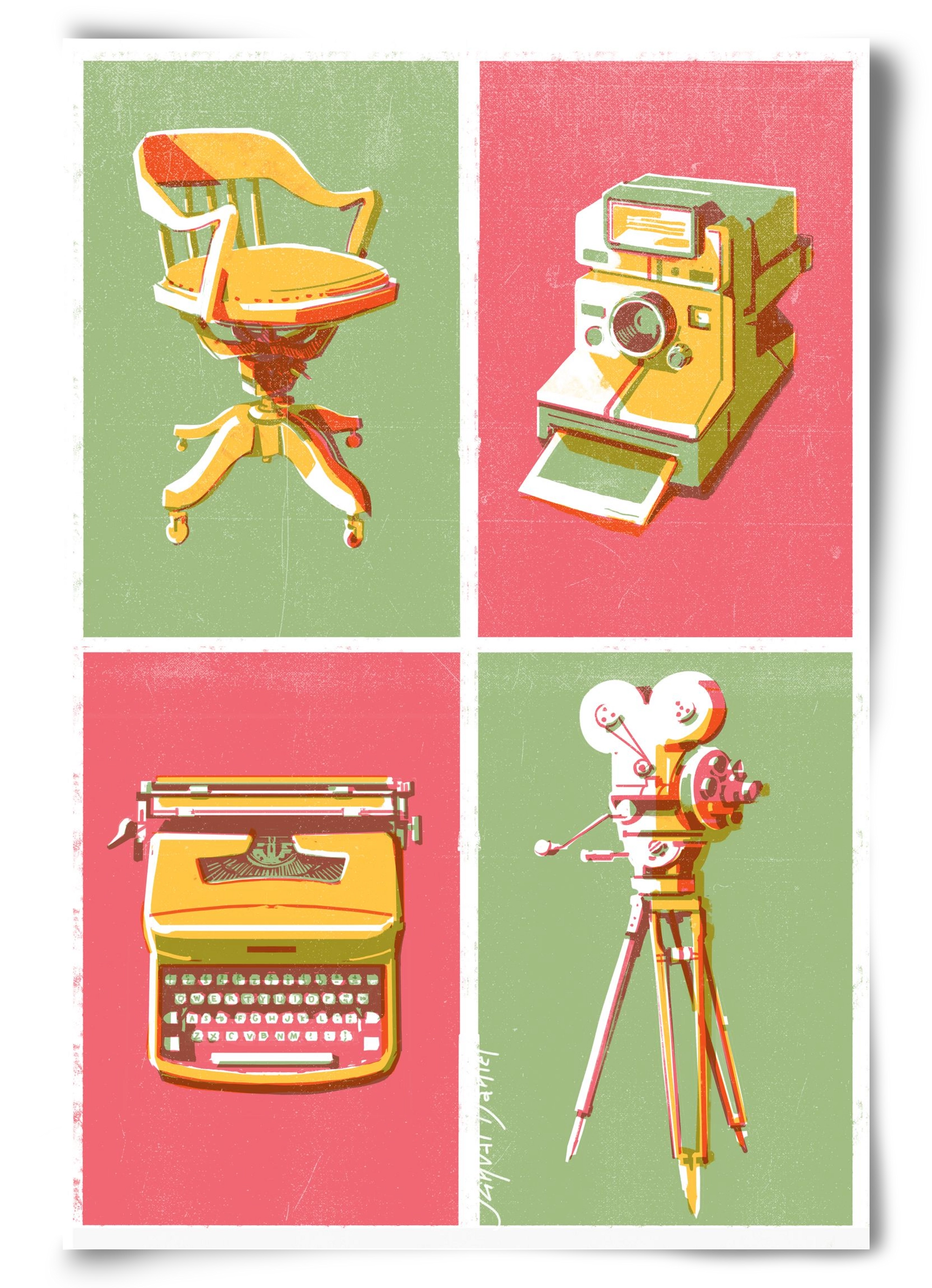 Cinema, 60x90 cm, Keret nélkül