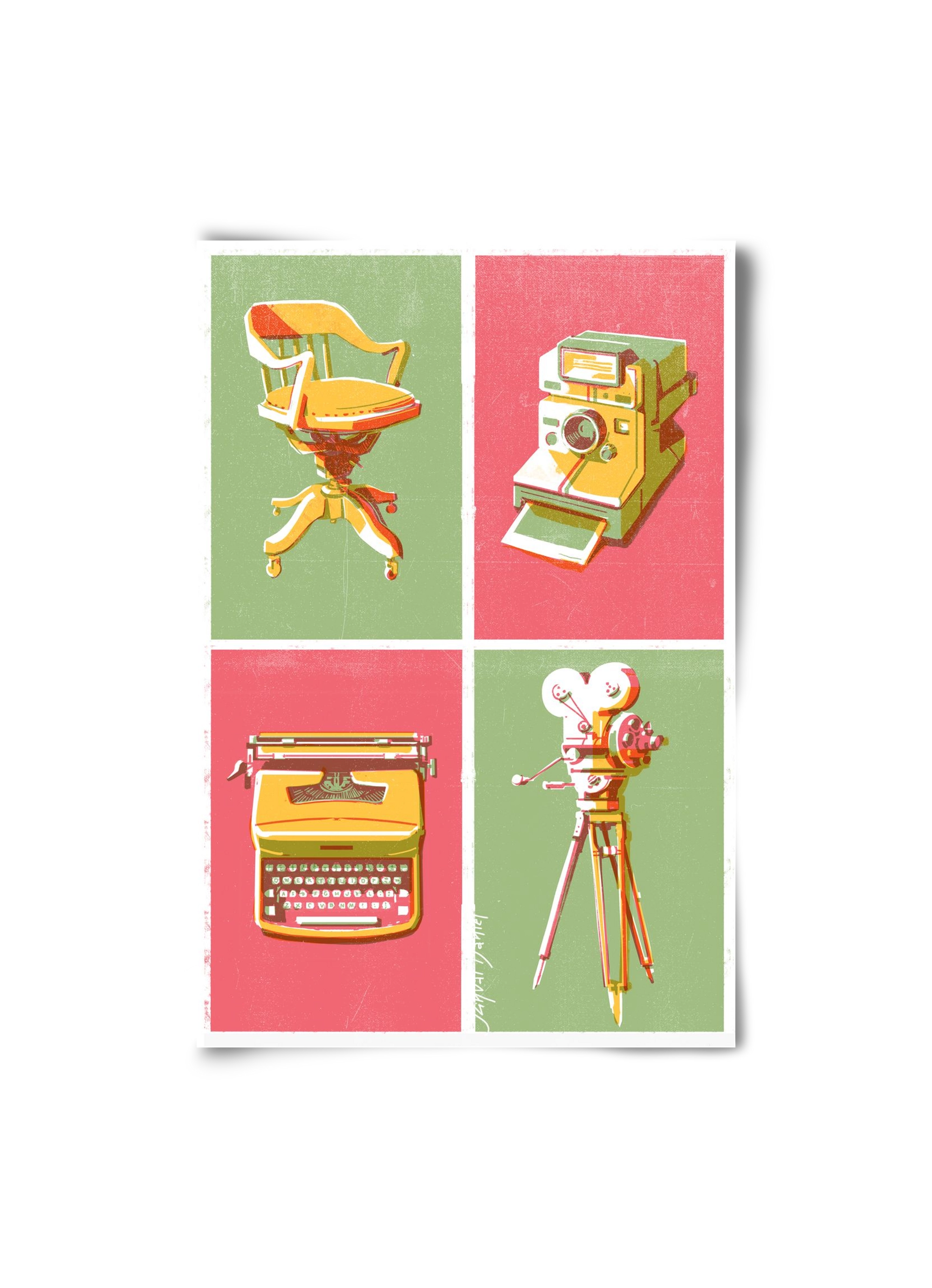 Cinema, 20x30 cm, Keret nélkül