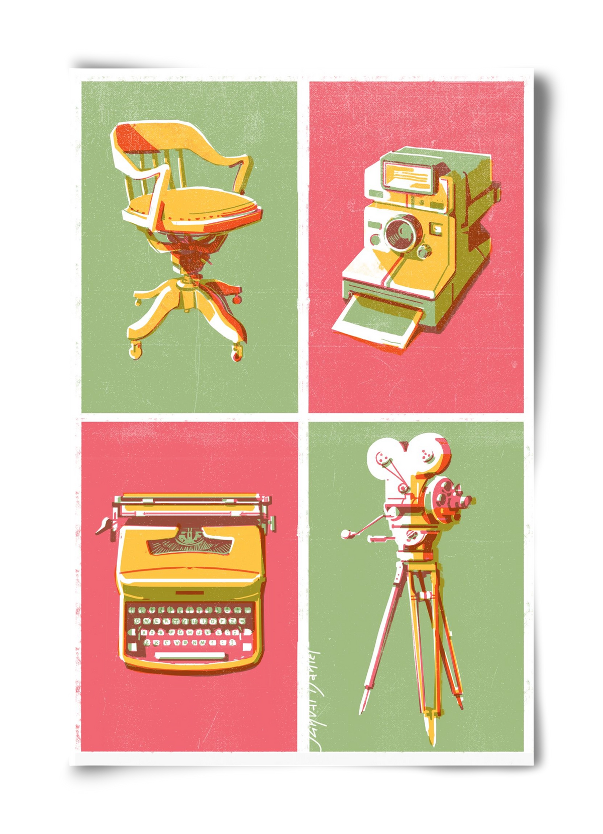 Cinema, 40x60 cm, Keret nélkül