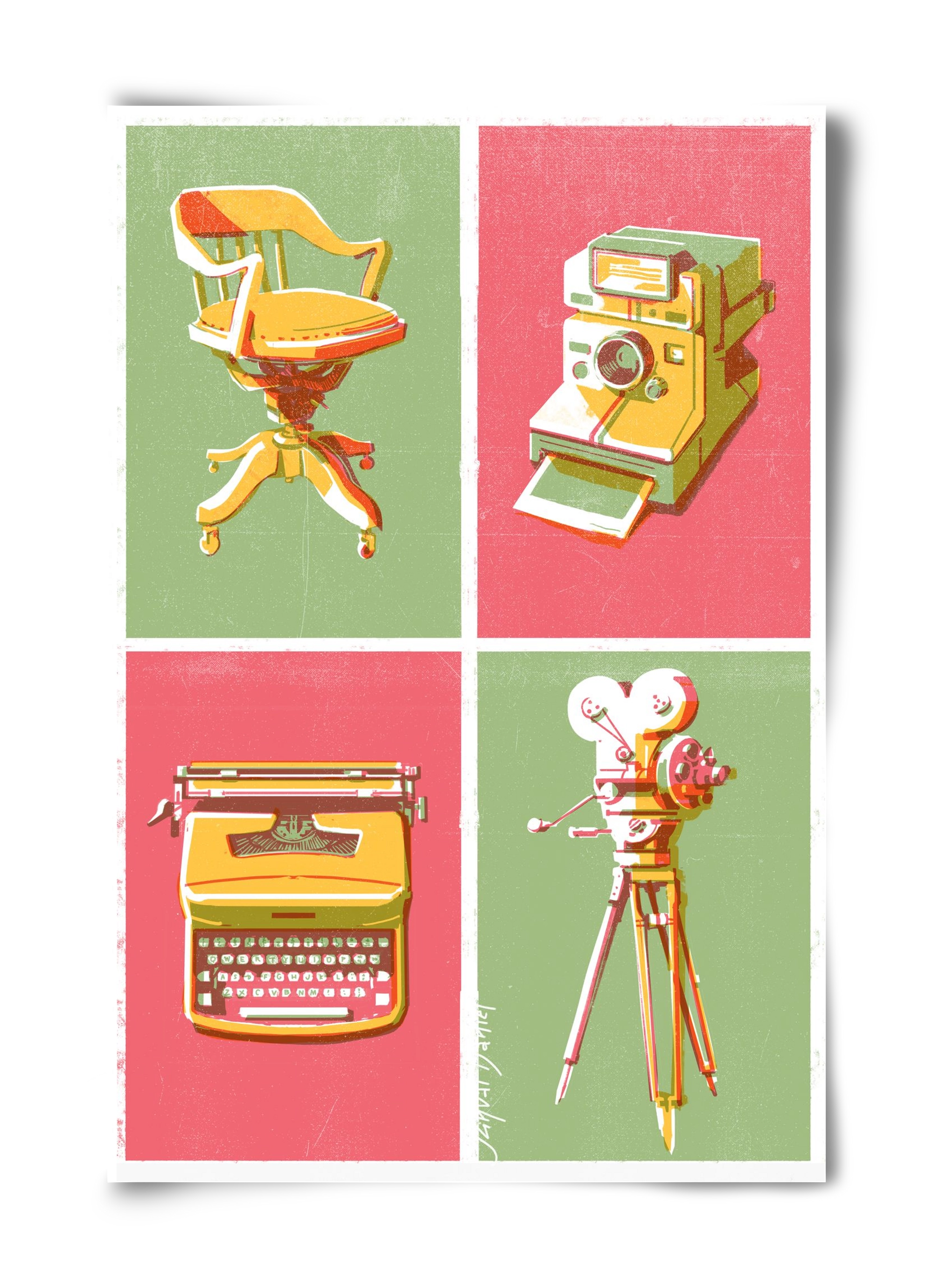 Cinema, 40x60 cm, Keret nélkül