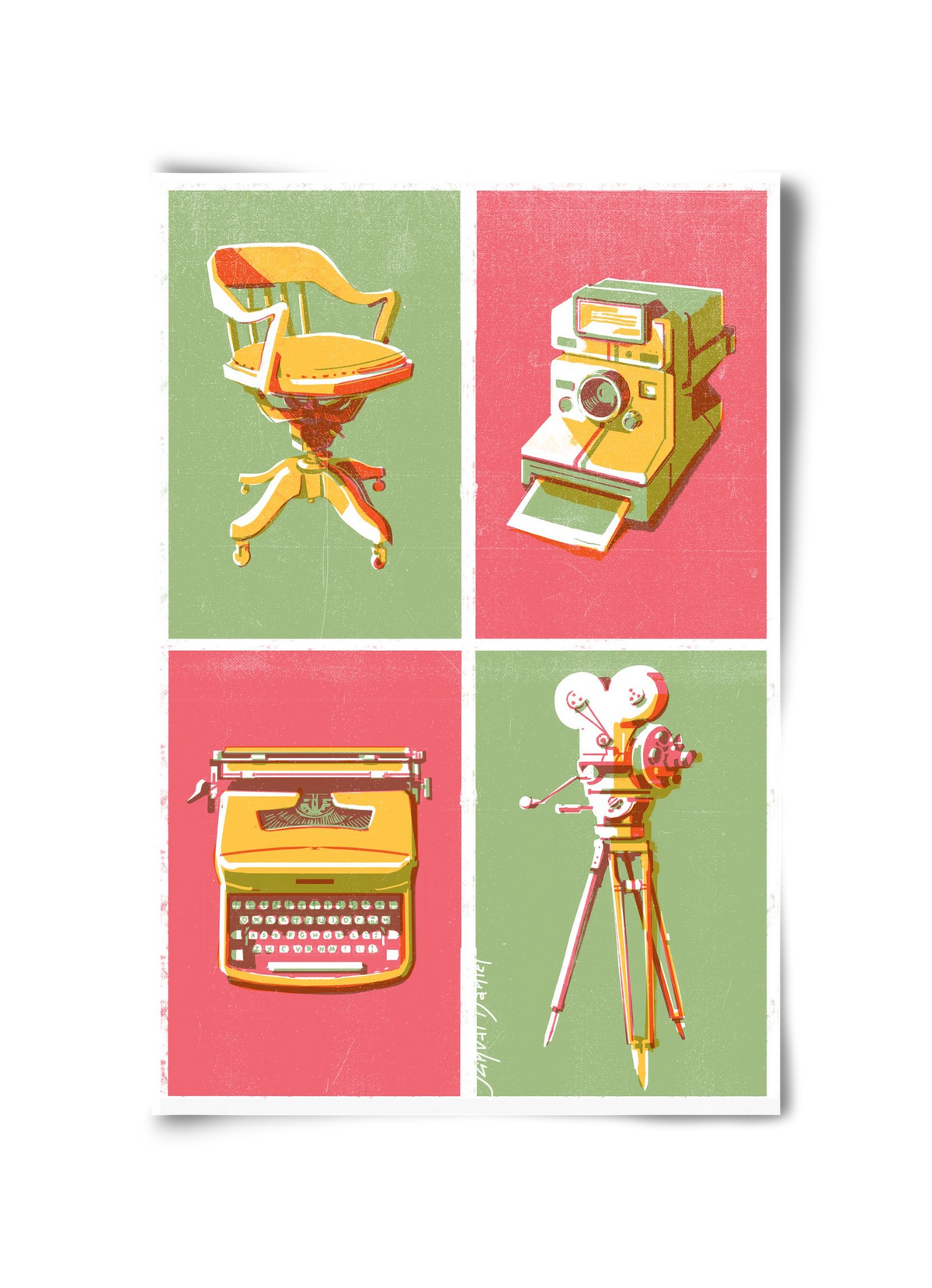 Cinema, 30x45 cm, Keret nélkül