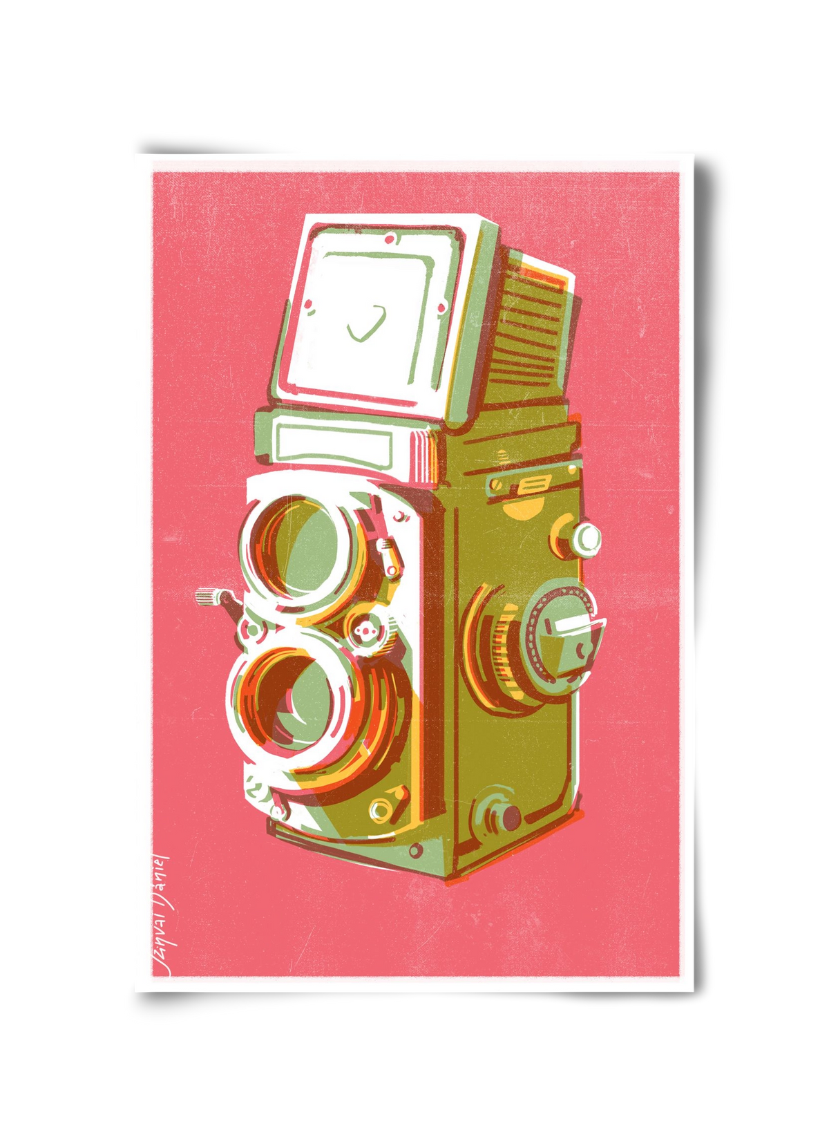 Camera, 30x45 cm, Keret nélkül