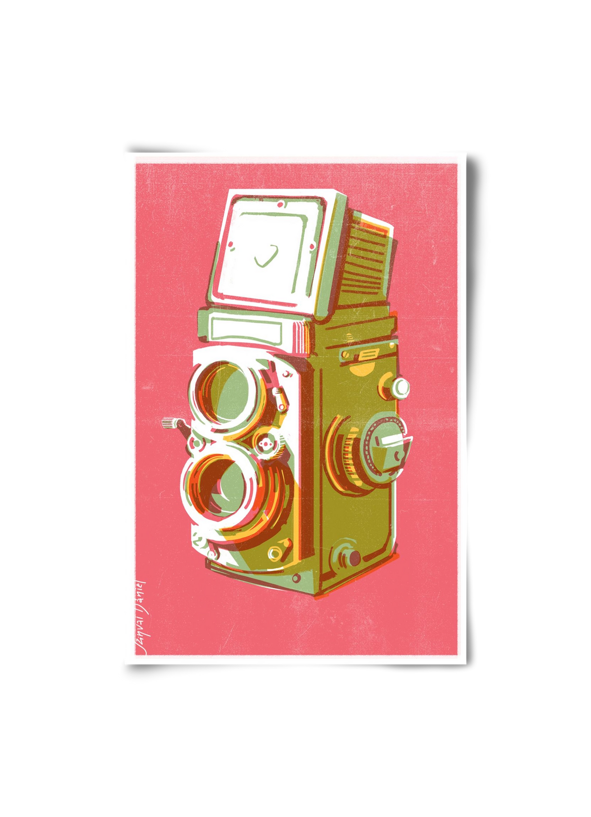 Camera, 20x30 cm, Keret nélkül