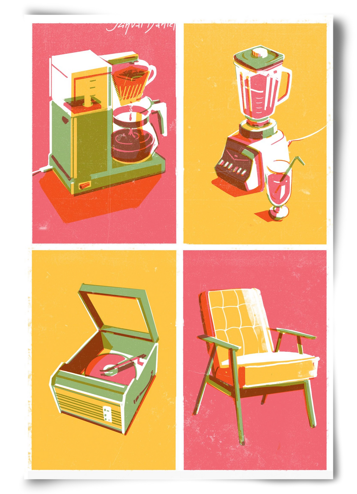 Machines, 60x90 cm, Keret nélkül