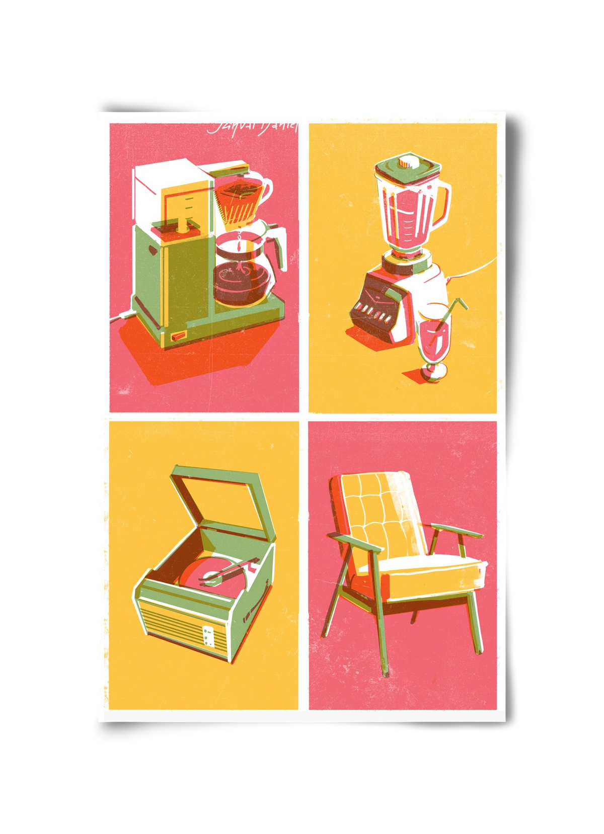 Machines, 30x45 cm, Keret nélkül