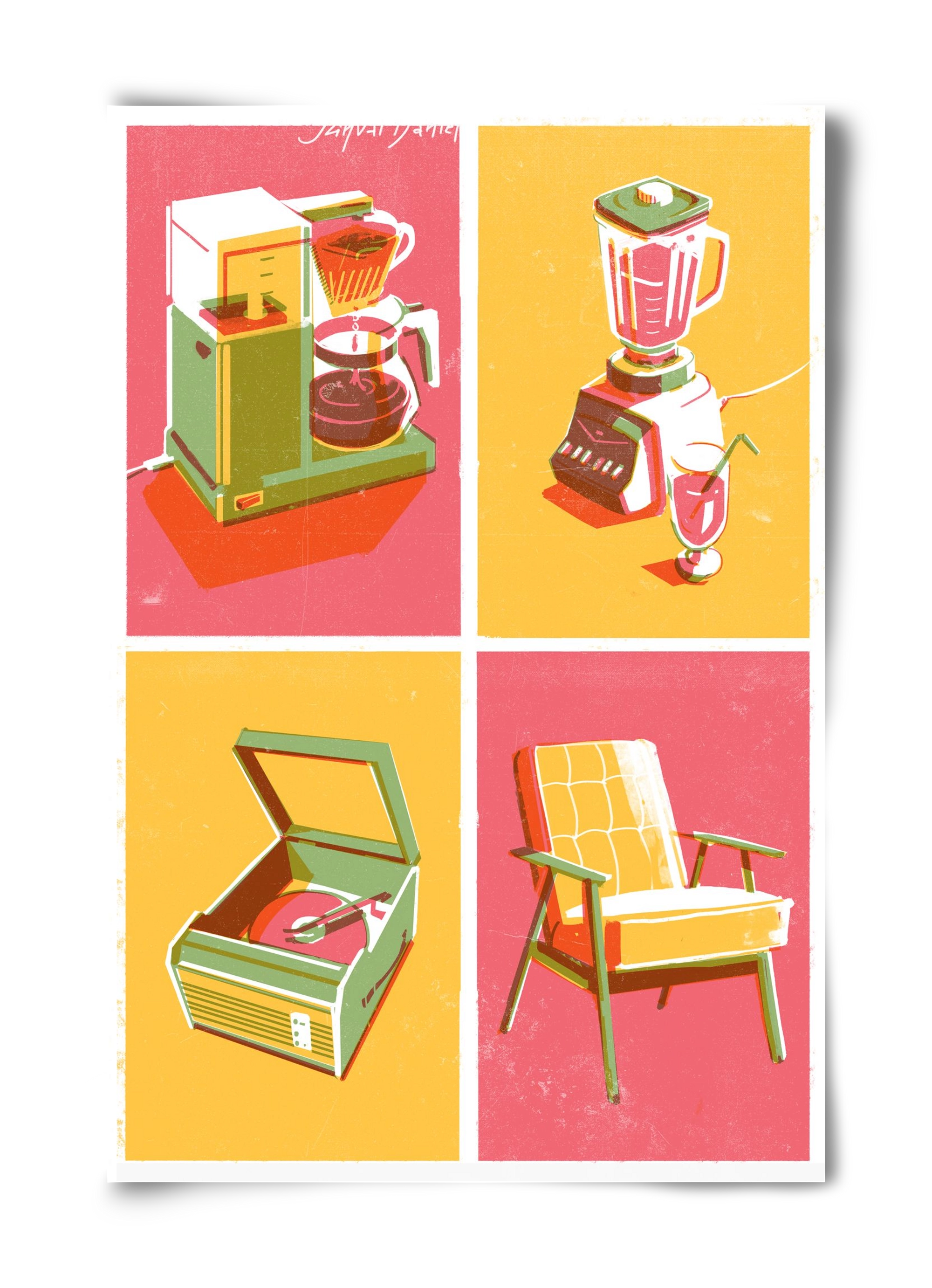 Machines, 40x60 cm, Keret nélkül