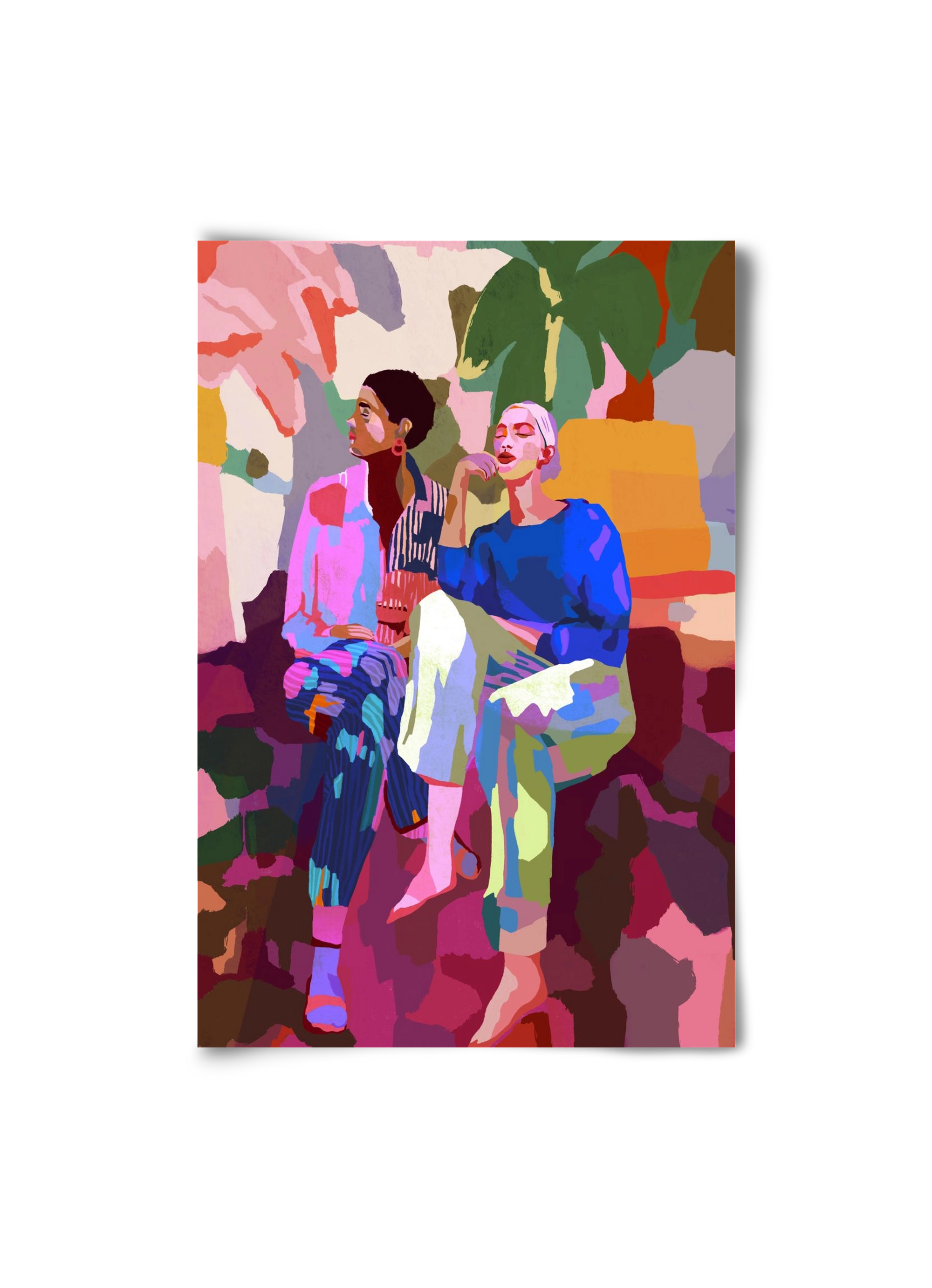 Just chillin’, 20x30 cm, Keret nélkül