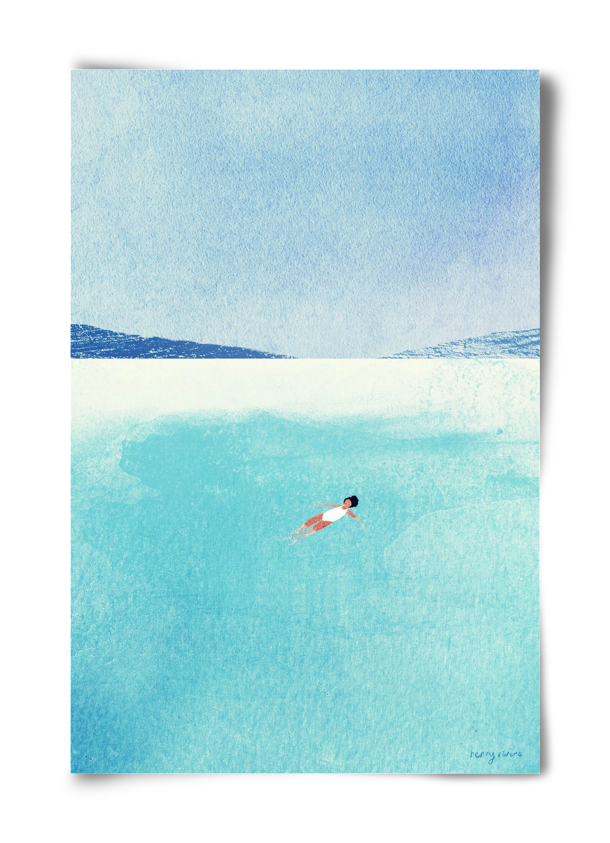 Floating, 40x60 cm, Keret nélkül