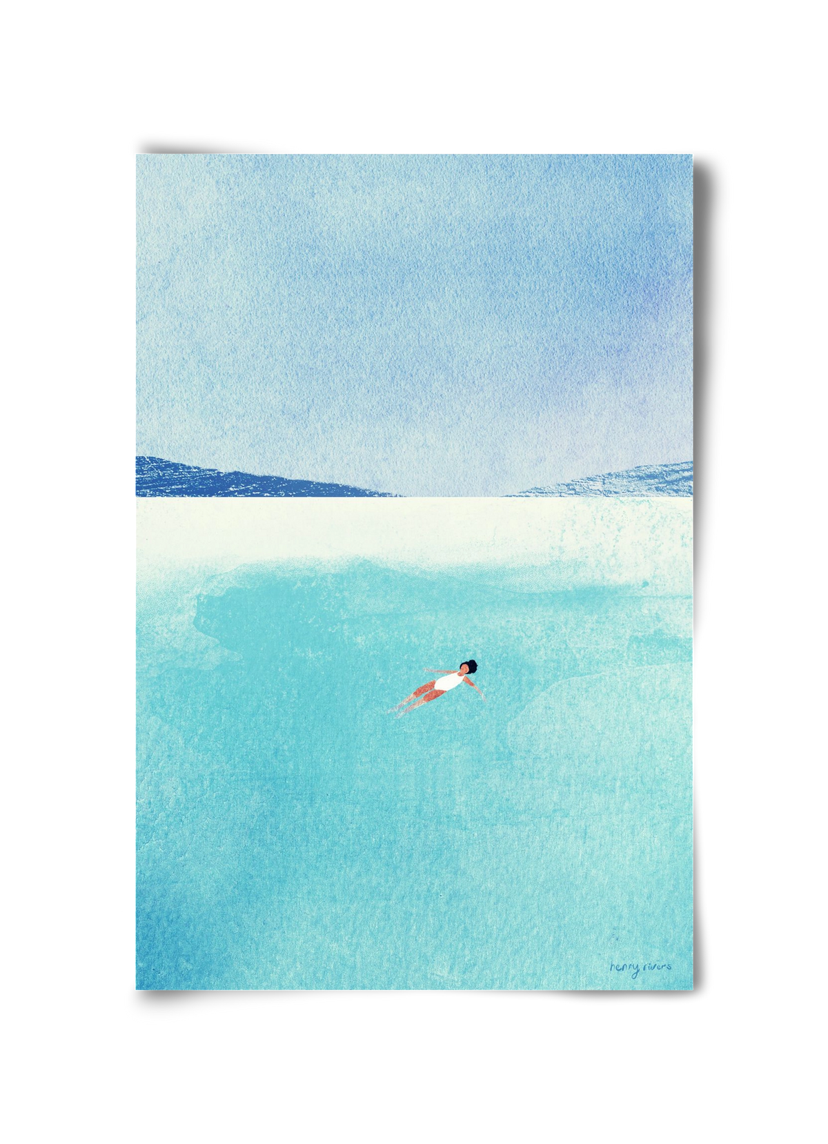 Floating, 30x45 cm, Keret nélkül