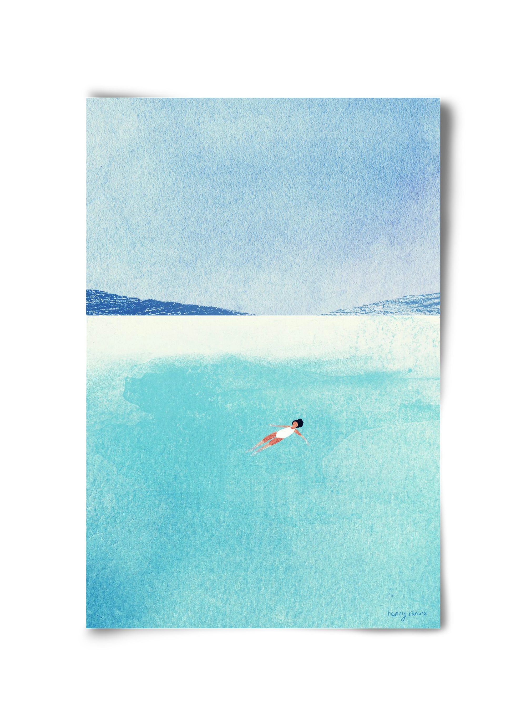 Floating, 30x45 cm, Keret nélkül