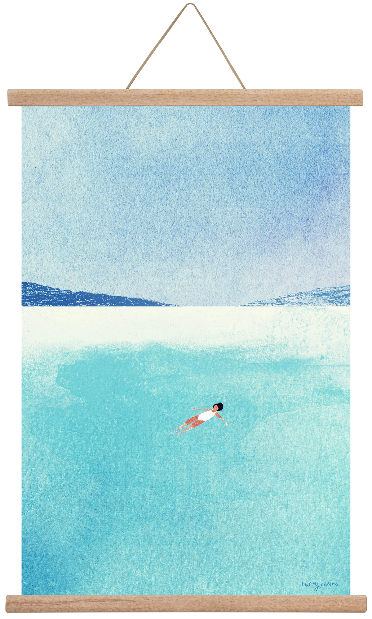 Floating, 40x60 cm (40x60 cm), Tölgy akasztó