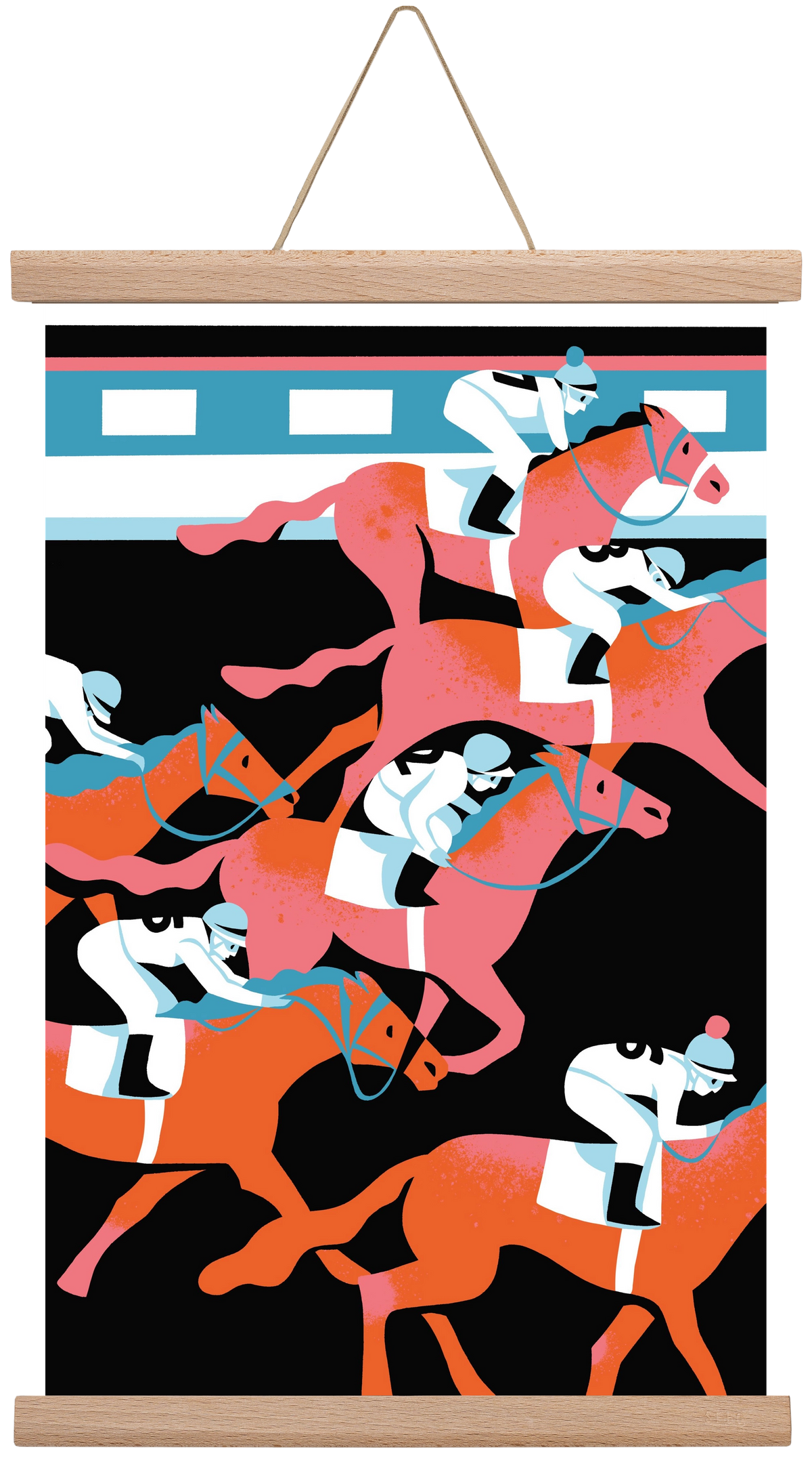 Derby, 30x45 cm (30x45 cm), Tölgy akasztó