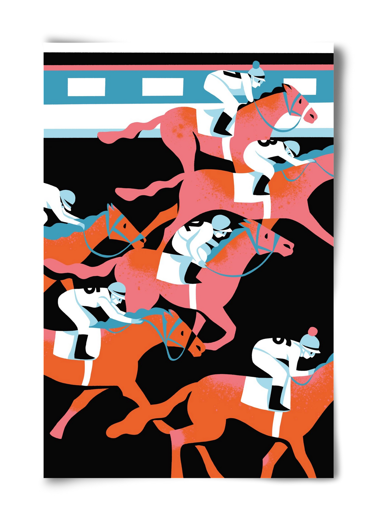 Derby, 40x60 cm, Keret nélkül