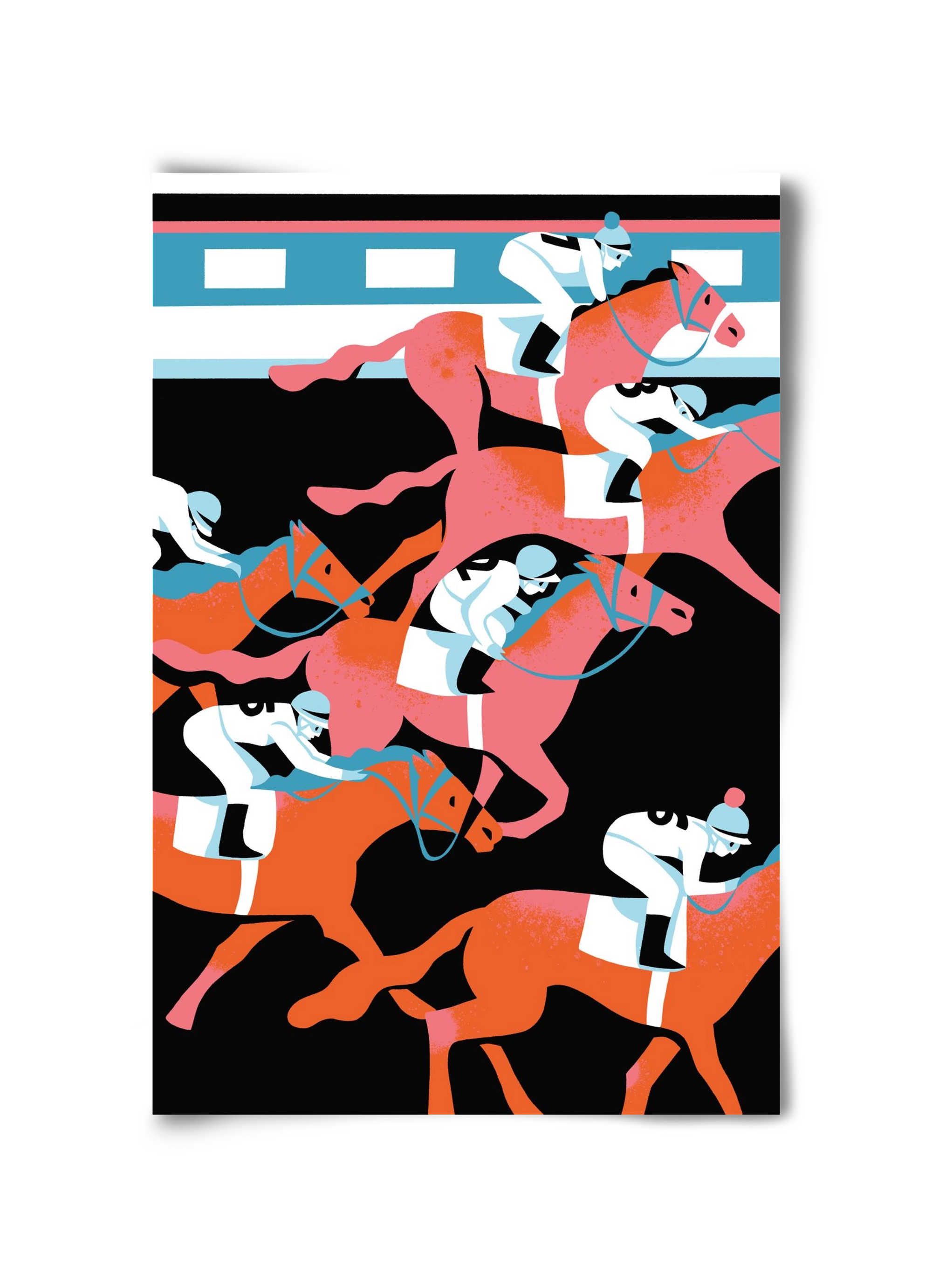 Derby, 30x45 cm, Keret nélkül