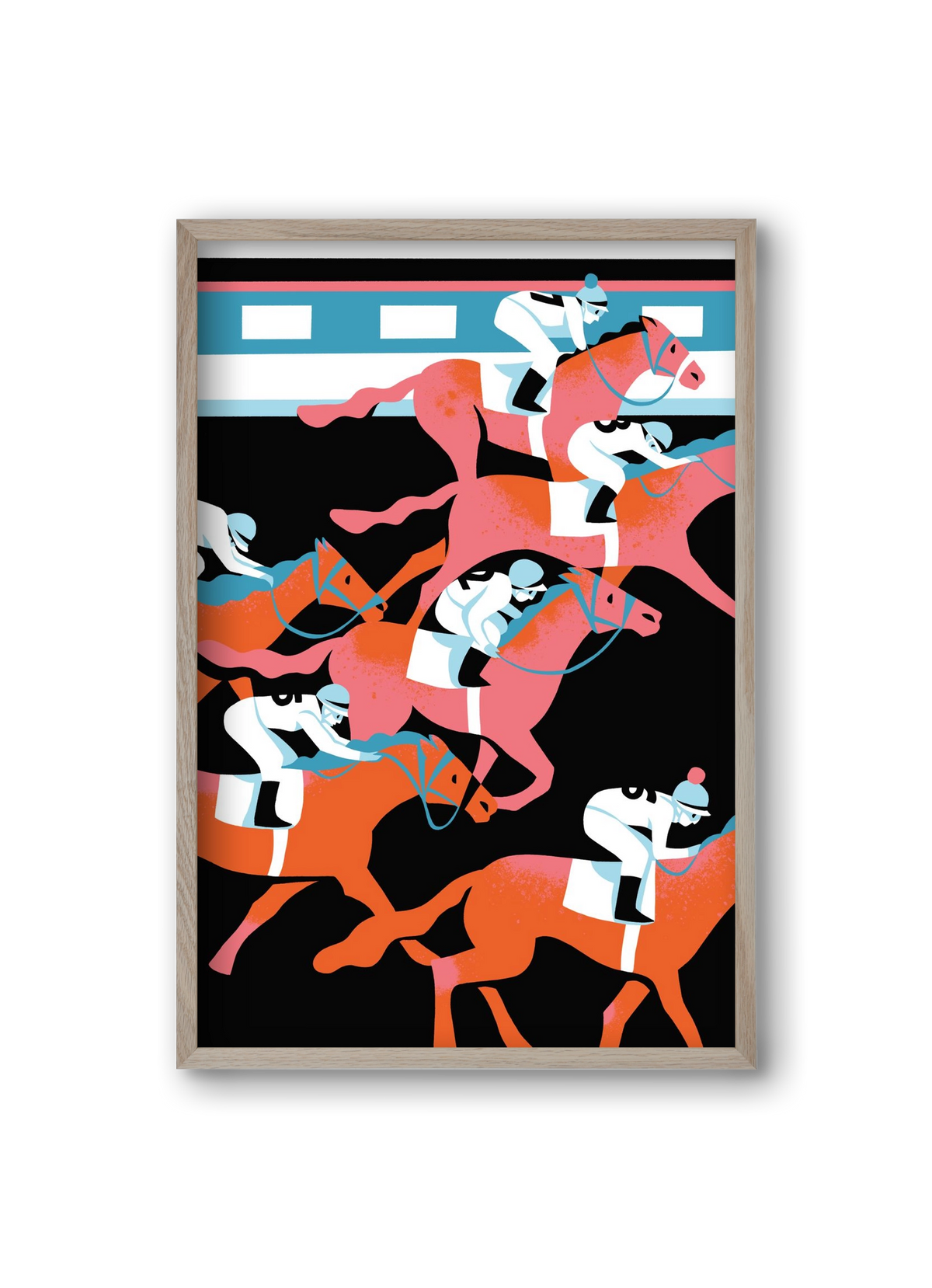 Derby, 20x30 cm (20x30 cm), Tölgy keret