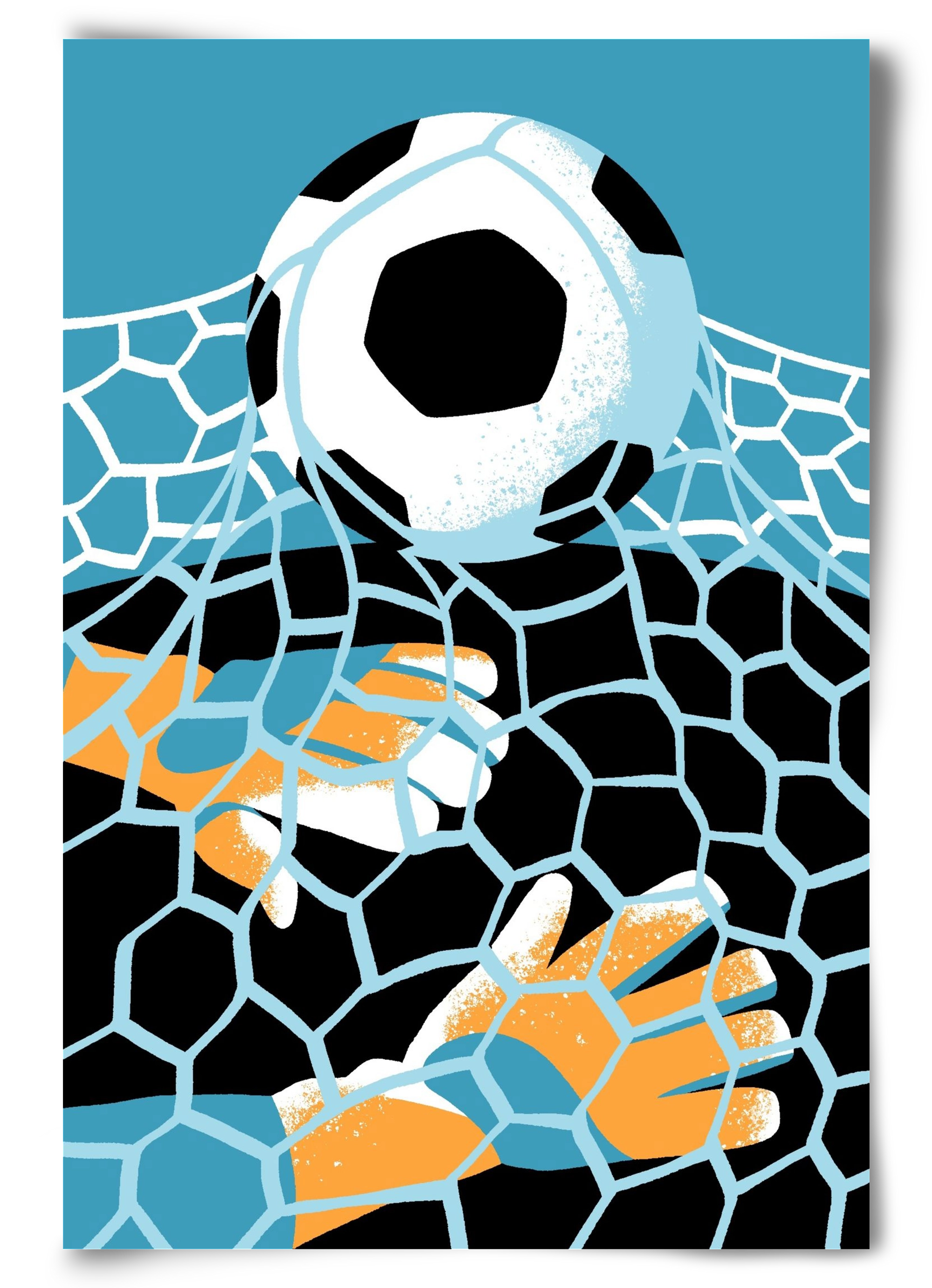 Football, 60x90 cm, Keret nélkül