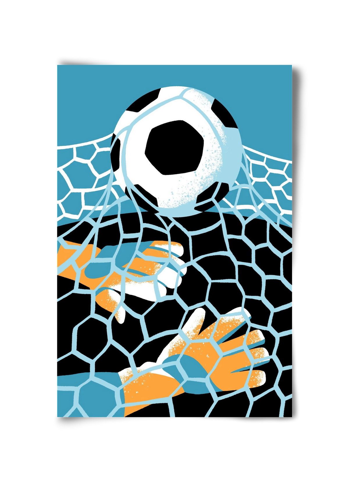 Football, 30x45 cm, Keret nélkül