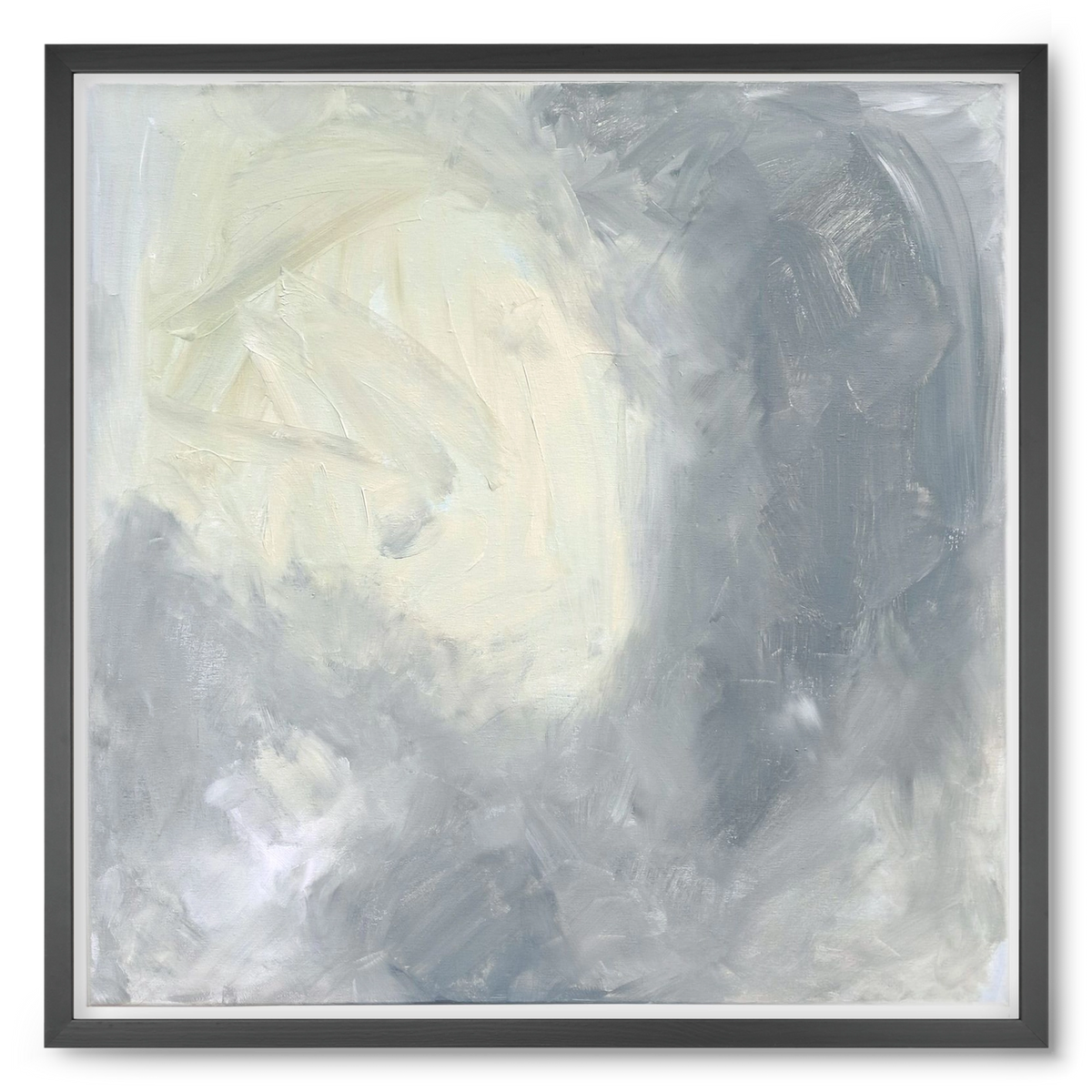 belépés, 50x50 cm (50x50 cm), Fekete keret