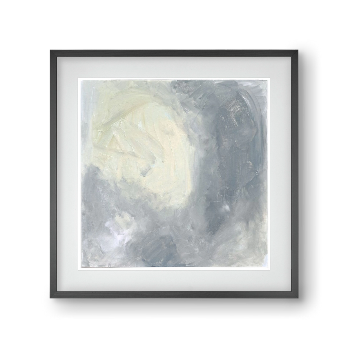 belépés, 30x30 cm (20x20 cm), Fekete keret, paszpartuval