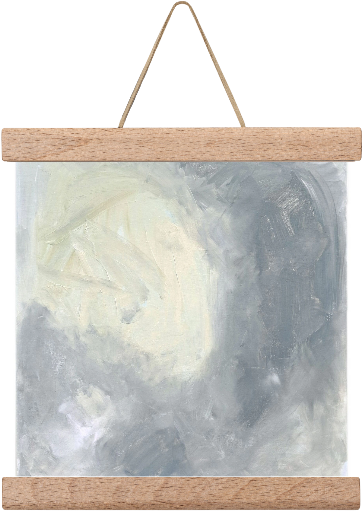 belépés, 20x20 cm (20x20 cm), Tölgy akasztó