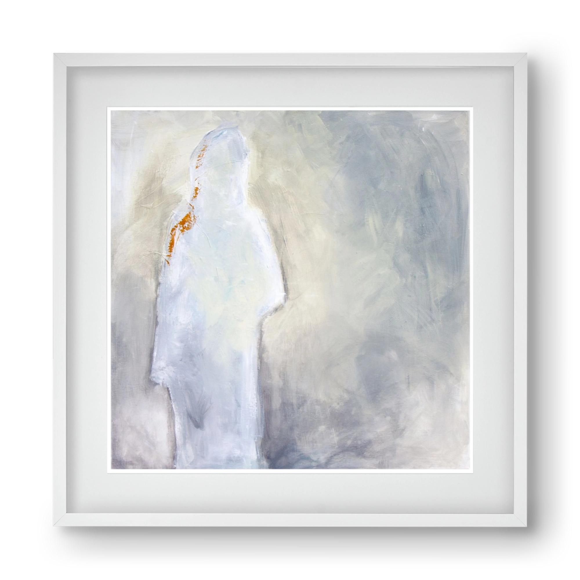 I'm with you, 40x40 cm (30x30 cm), Fehér keret, paszpartuval