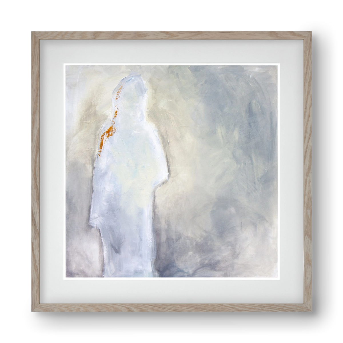 I'm with you, 40x40 cm (30x30 cm), Tölgy keret, paszpartuval