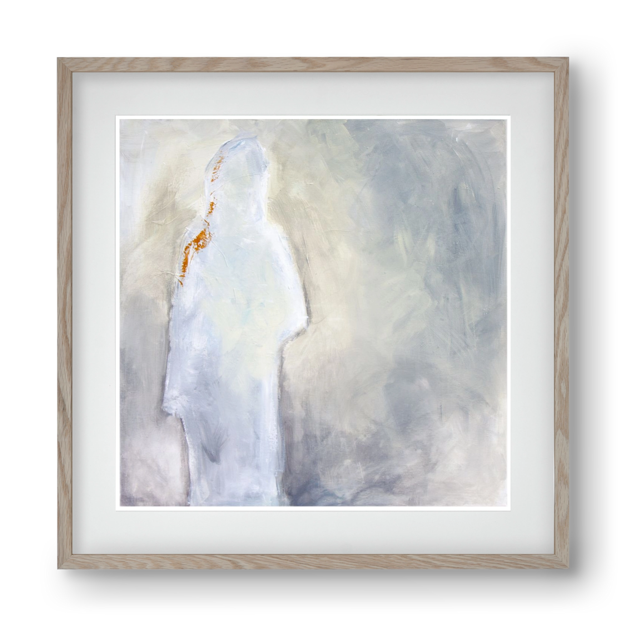 I'm with you, 40x40 cm (30x30 cm), Tölgy keret, paszpartuval